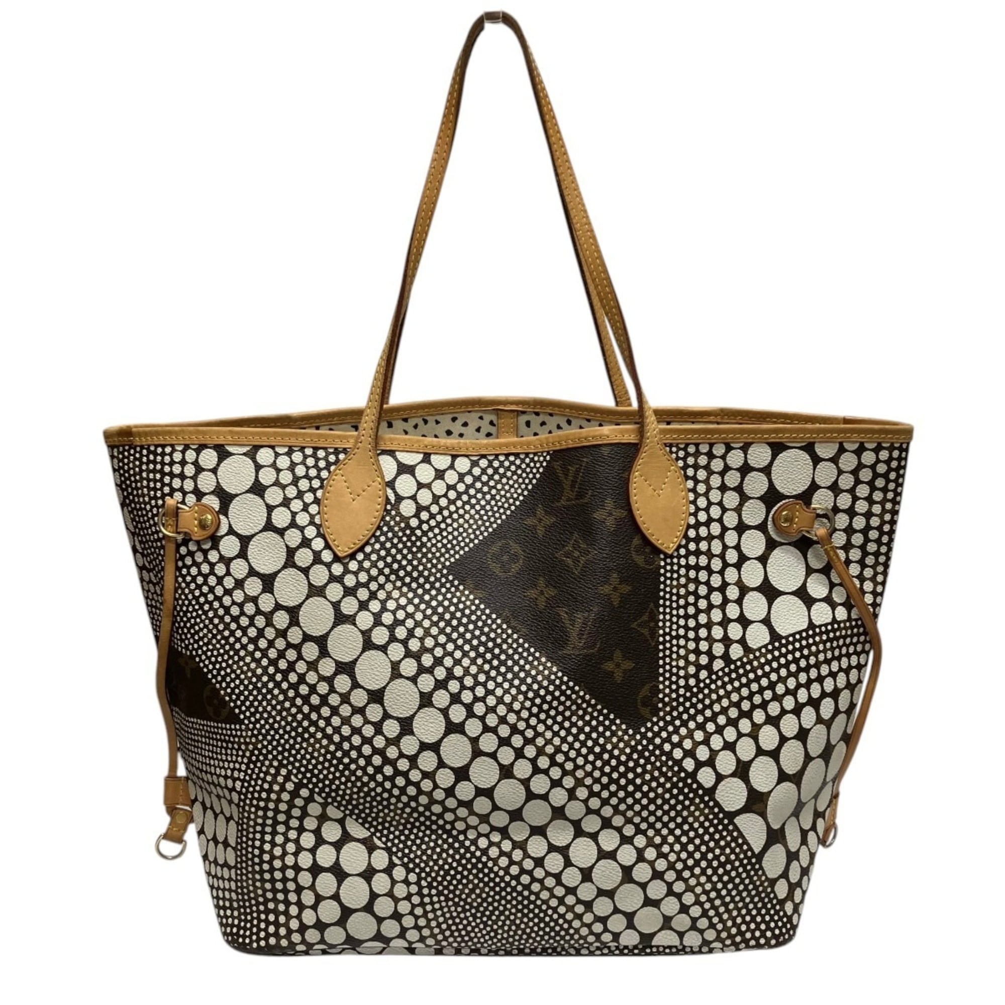 Louis Vuitton Blanc Marron Monogram Tote Bag (Pre-Owned)