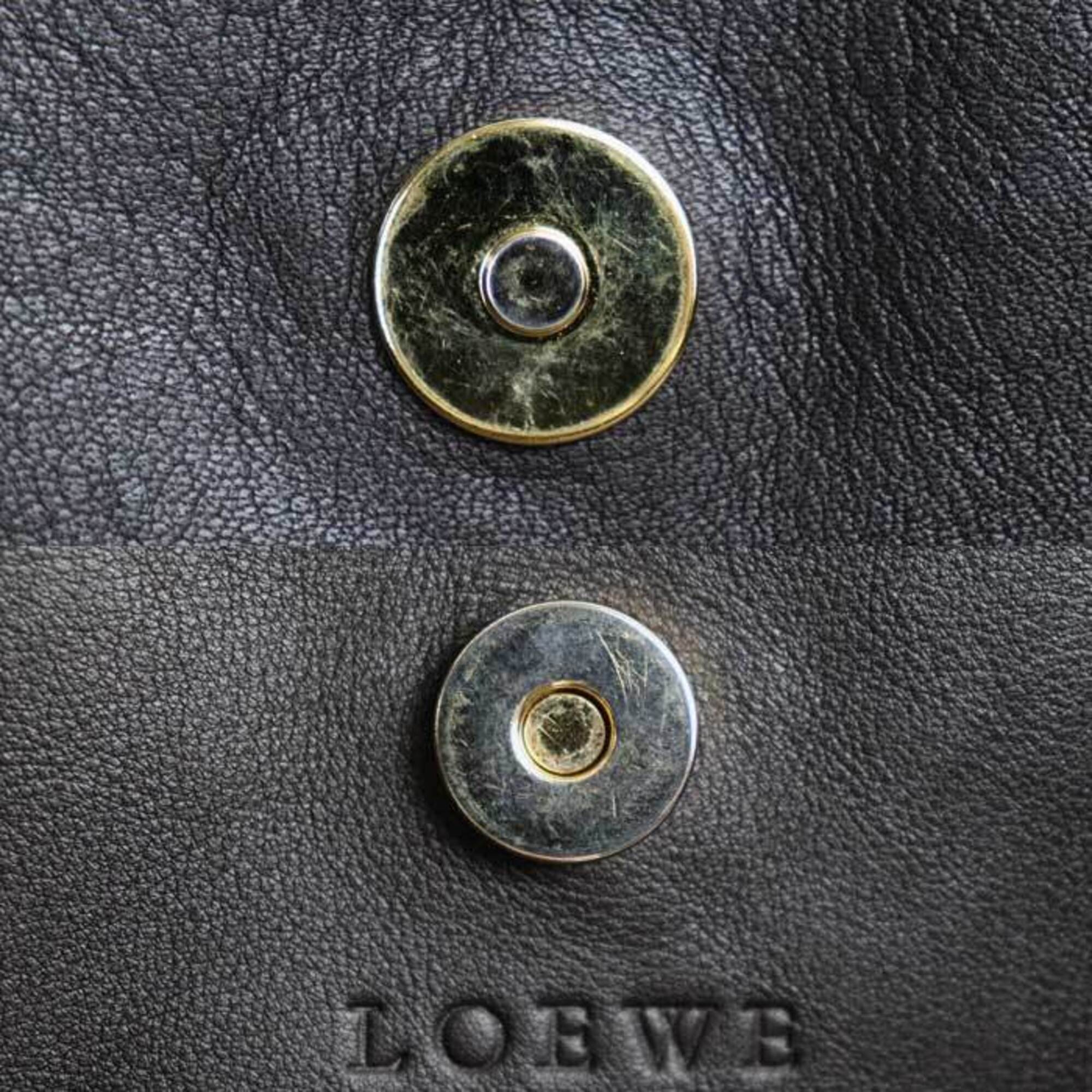 Loewe Beige Brown Suede Leather Tote Bag (Pre-Owned)