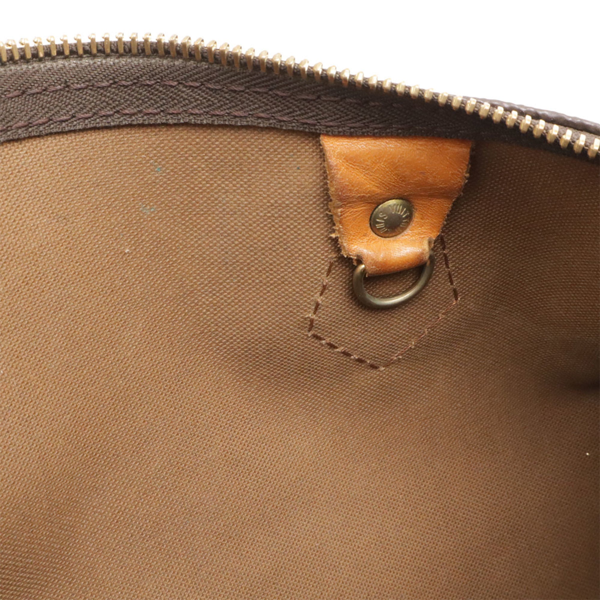Louis Vuitton Brown Monogram Canvas Pvc Coated Canvas Boston Bag Handbag (Pre-Owned)