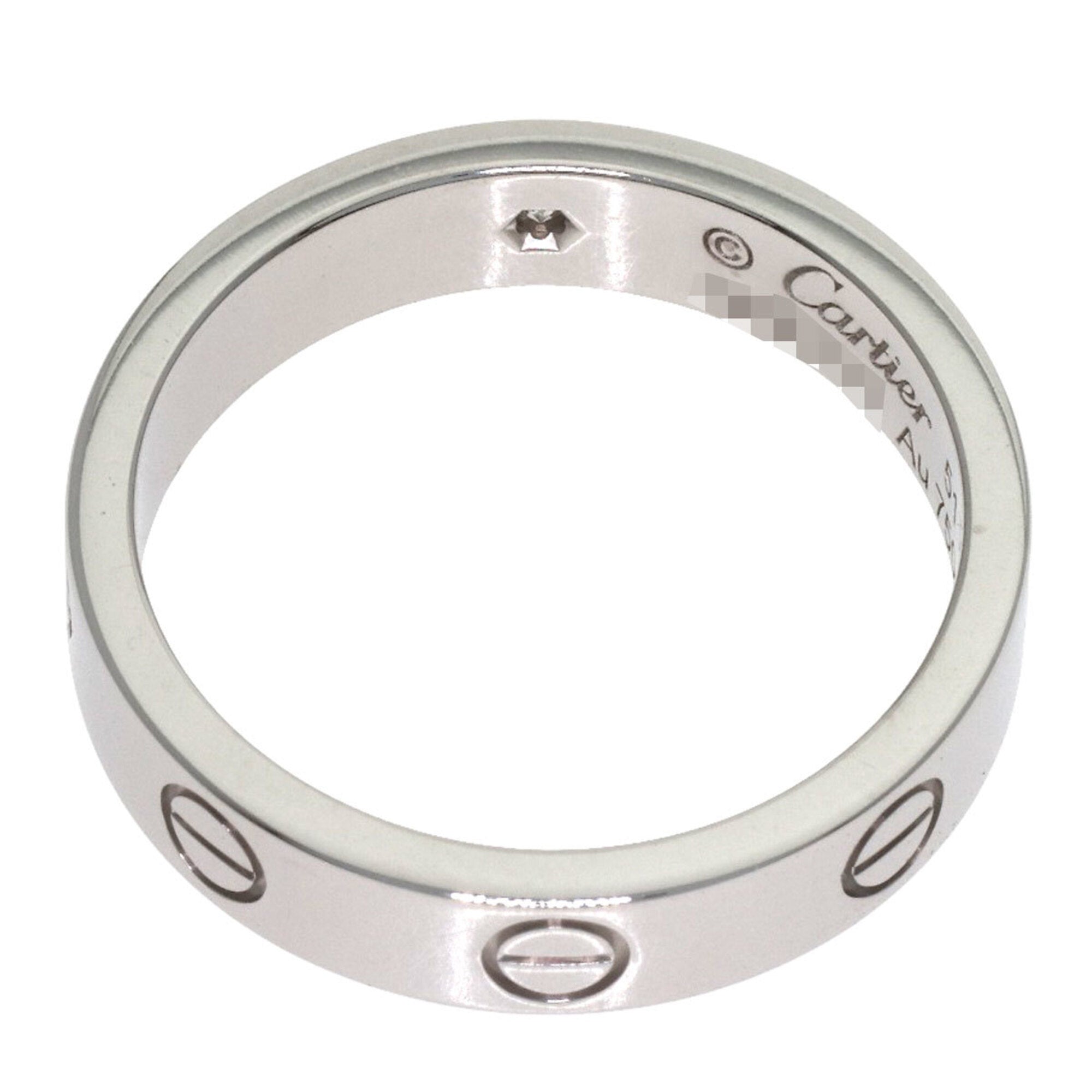 Cartier Silver White Gold (18K) Band Ring (Pre-Owned)