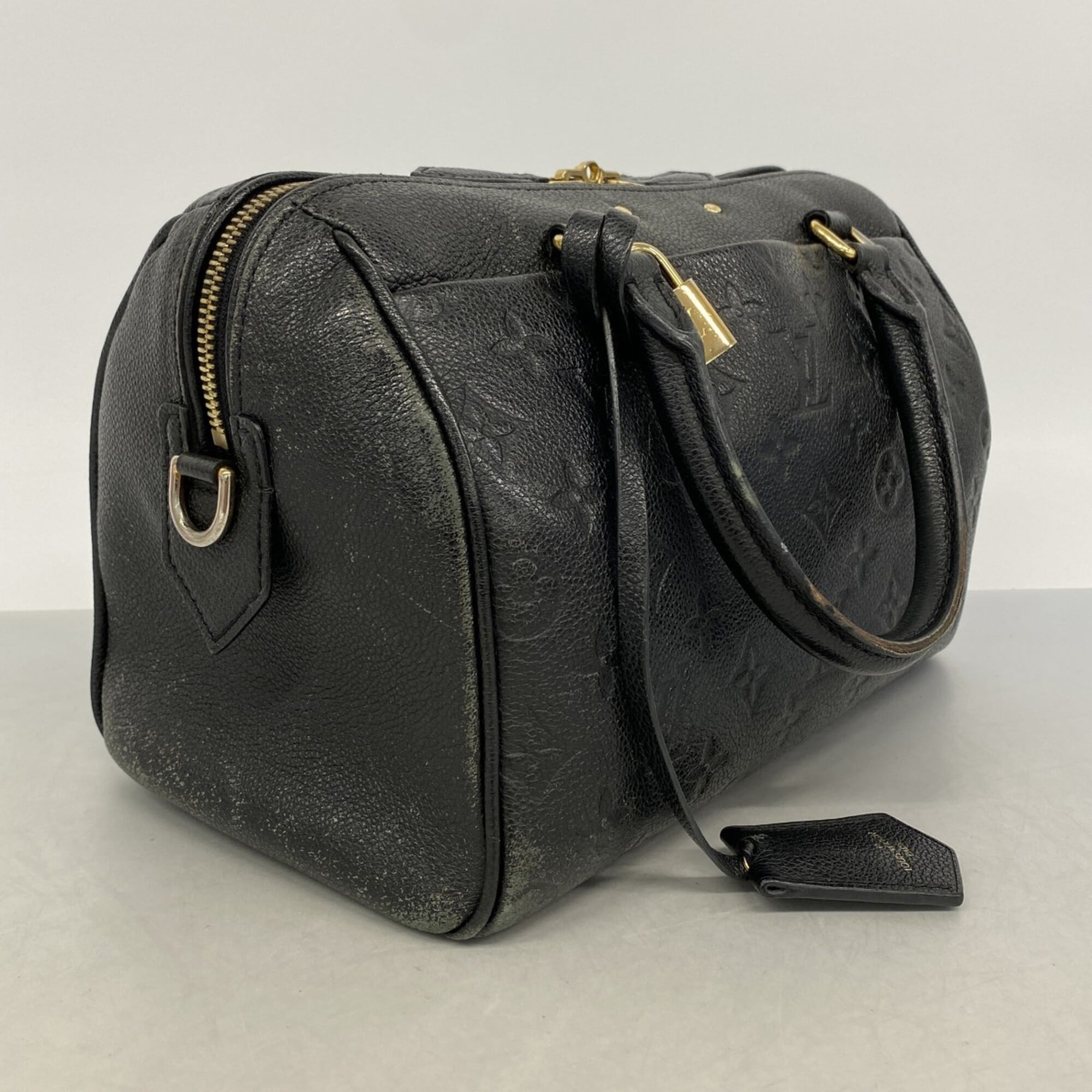 Louis Vuitton Noir Handbag (Pre-Owned)