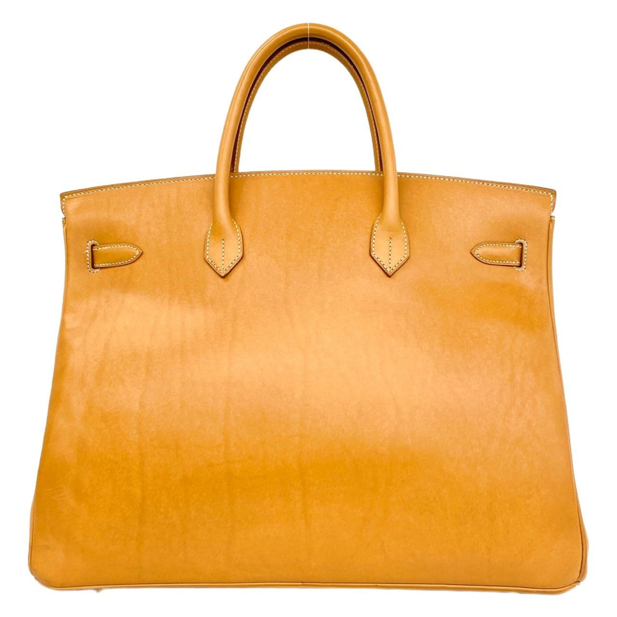 Hermes Brown Leather Handbag (Pre-Owned)