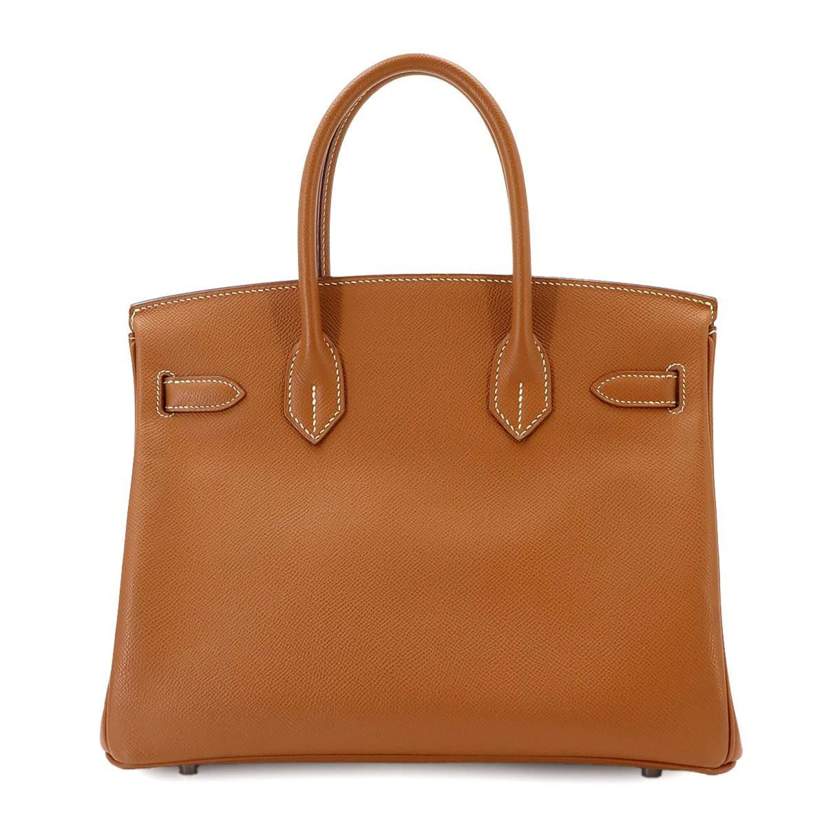 Hermes Gold Epsom Leather Handbag (Pre-Owned)