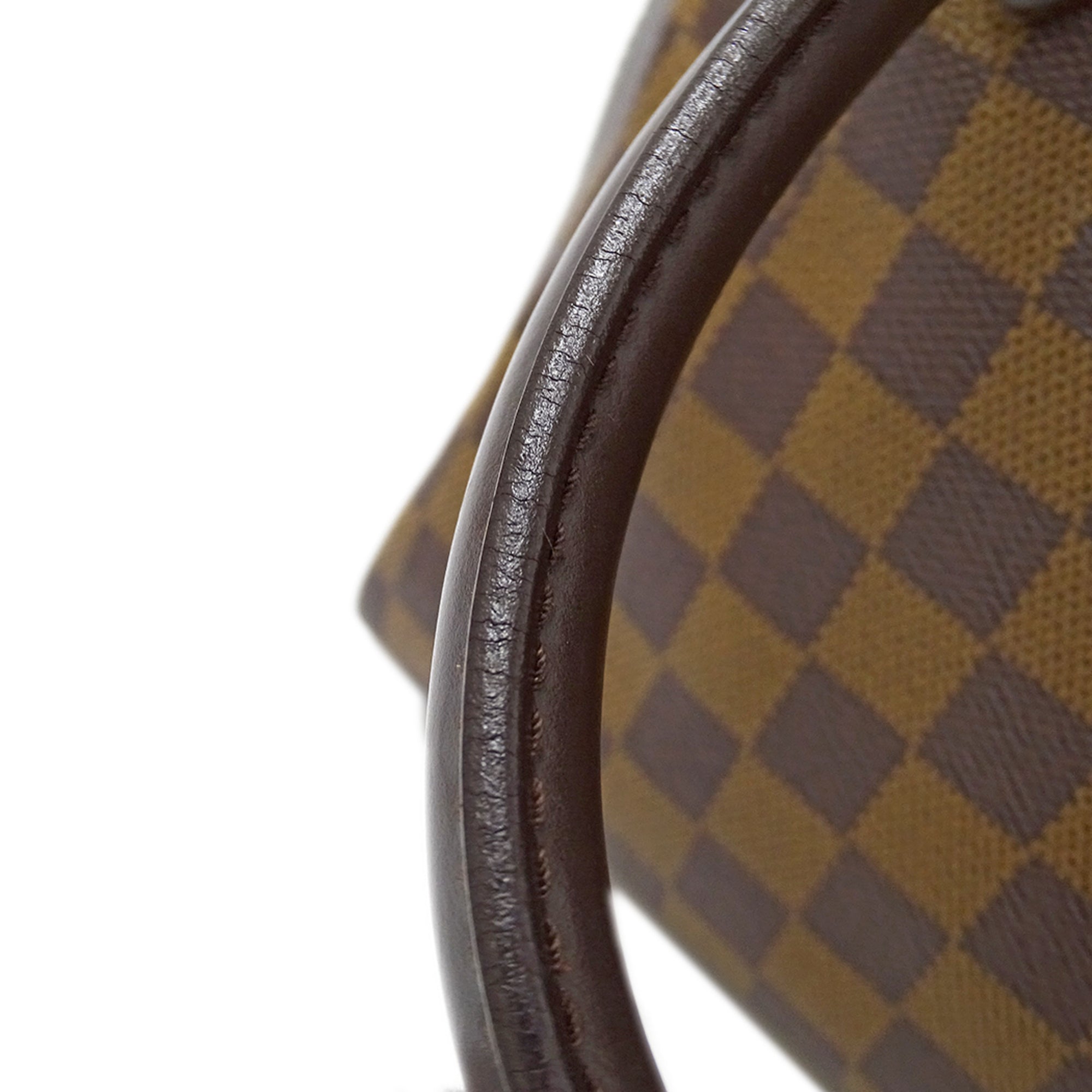 Louis Vuitton Brown Damier Canvas Galle Damier Canvas Handbag (Pre-Owned)