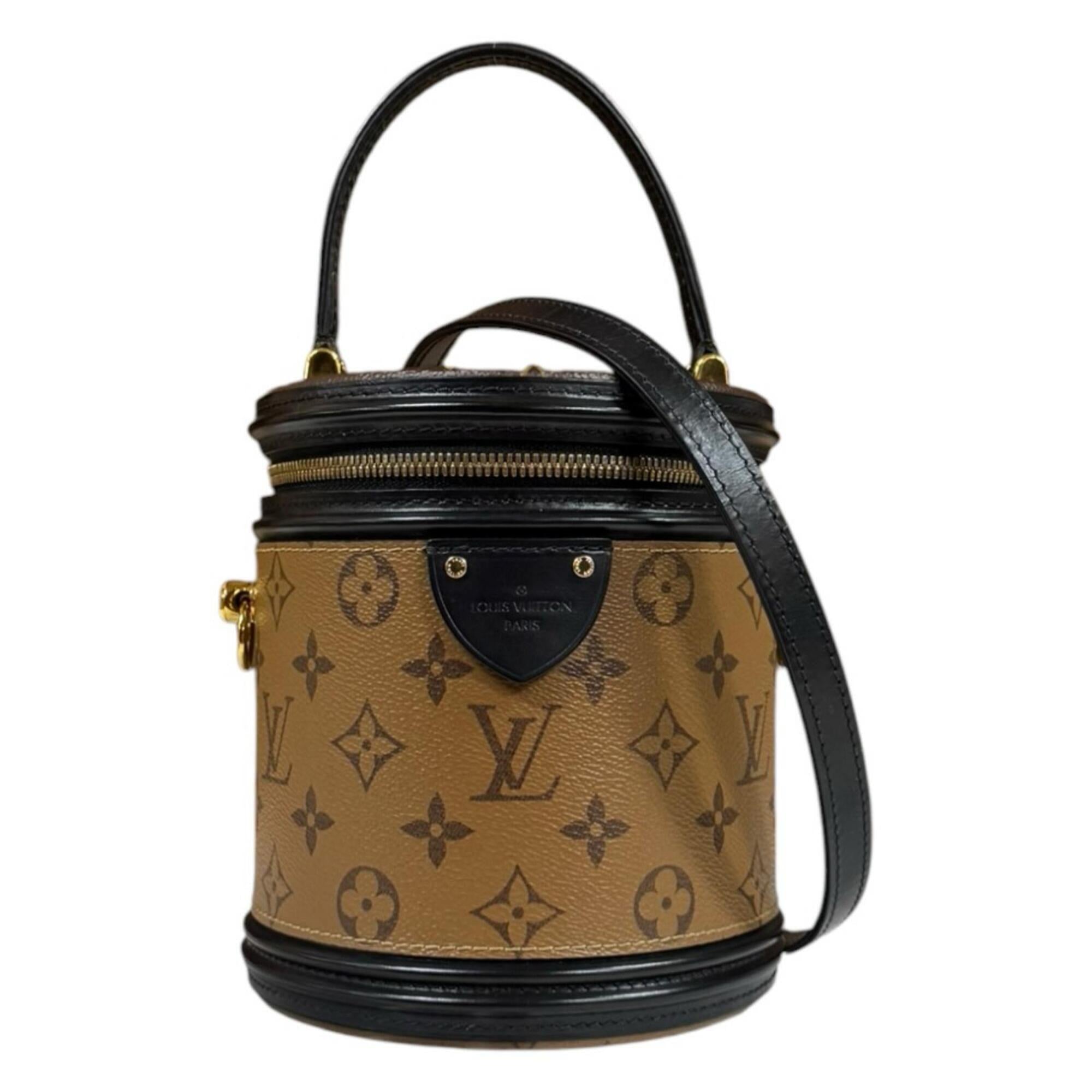 Louis Vuitton Monogram Reverse Brown Monogram Monogram Reverse Shoulder Bag (Pre-Owned)
