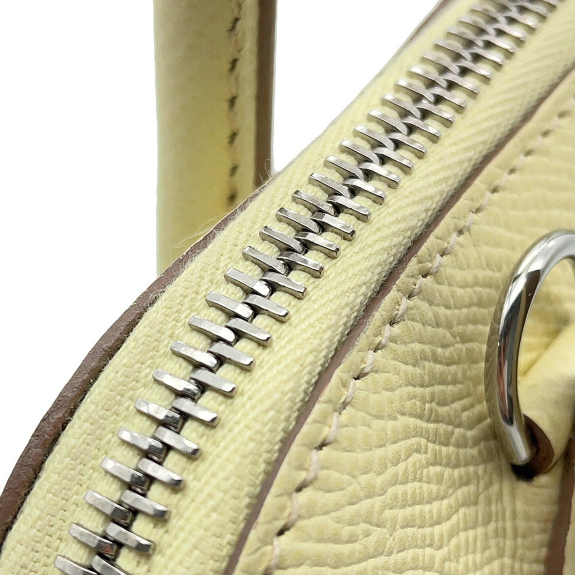Hermes Bolide Jaune Epsom Leather Handbag Shoulder Bag (Pre-Owned)