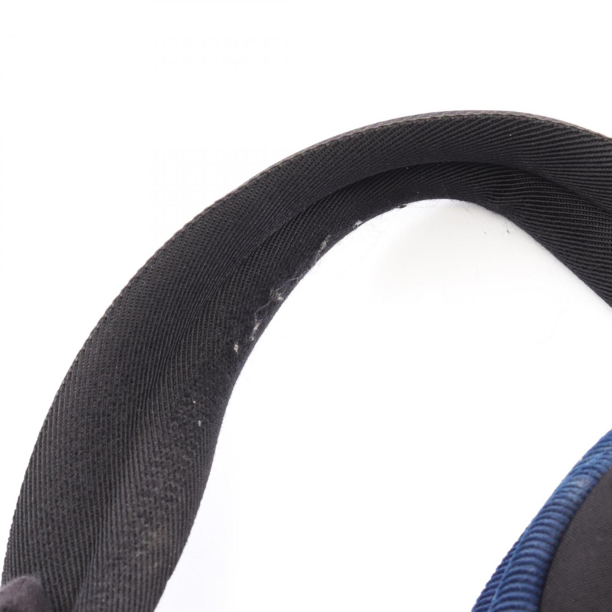 Saint Laurent Blue Yellow Cord Backpack Handbag (Pre-Owned)