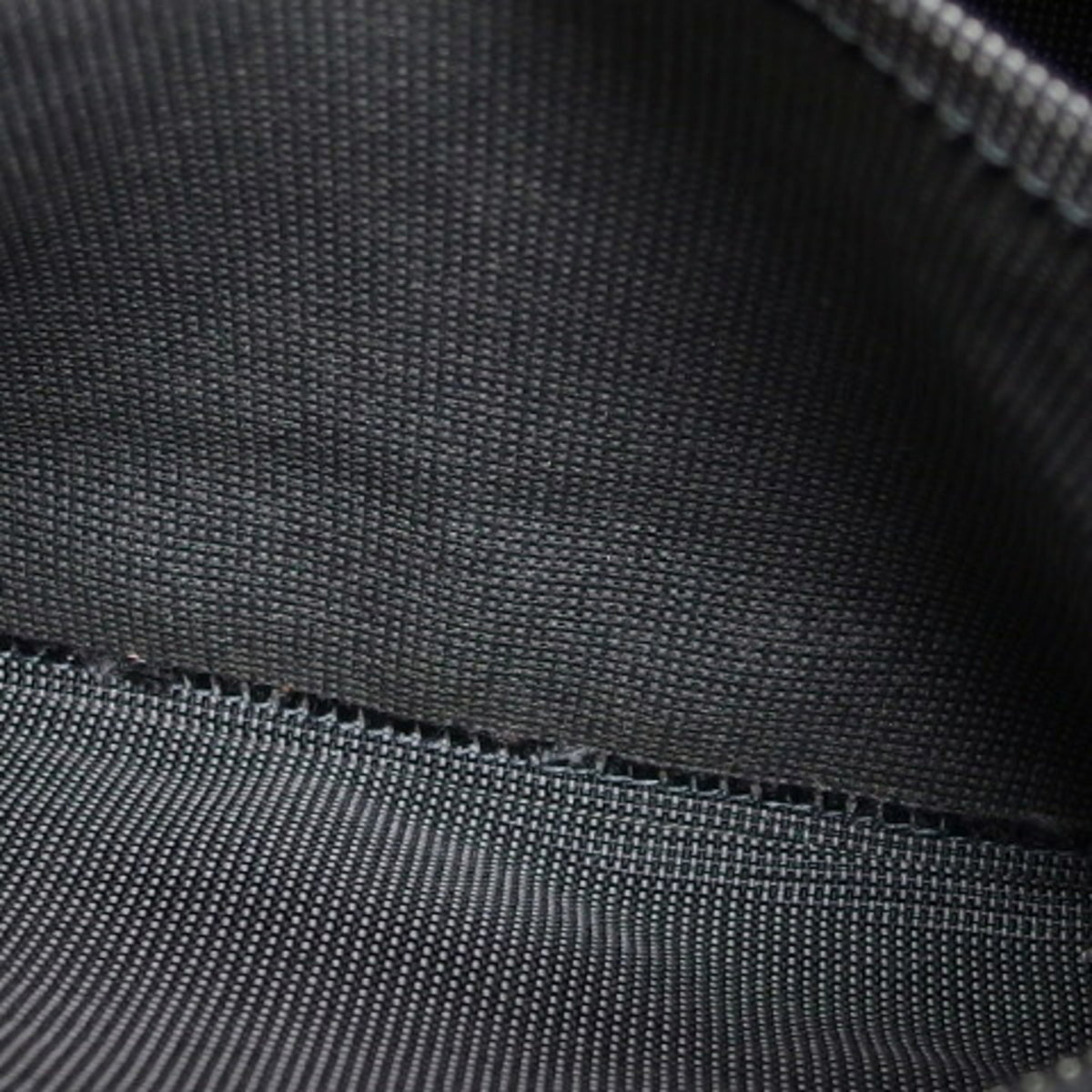 Hermes Her Line Gray Nylon Canvas Handbag Tote Bag (Pre-Owned)
