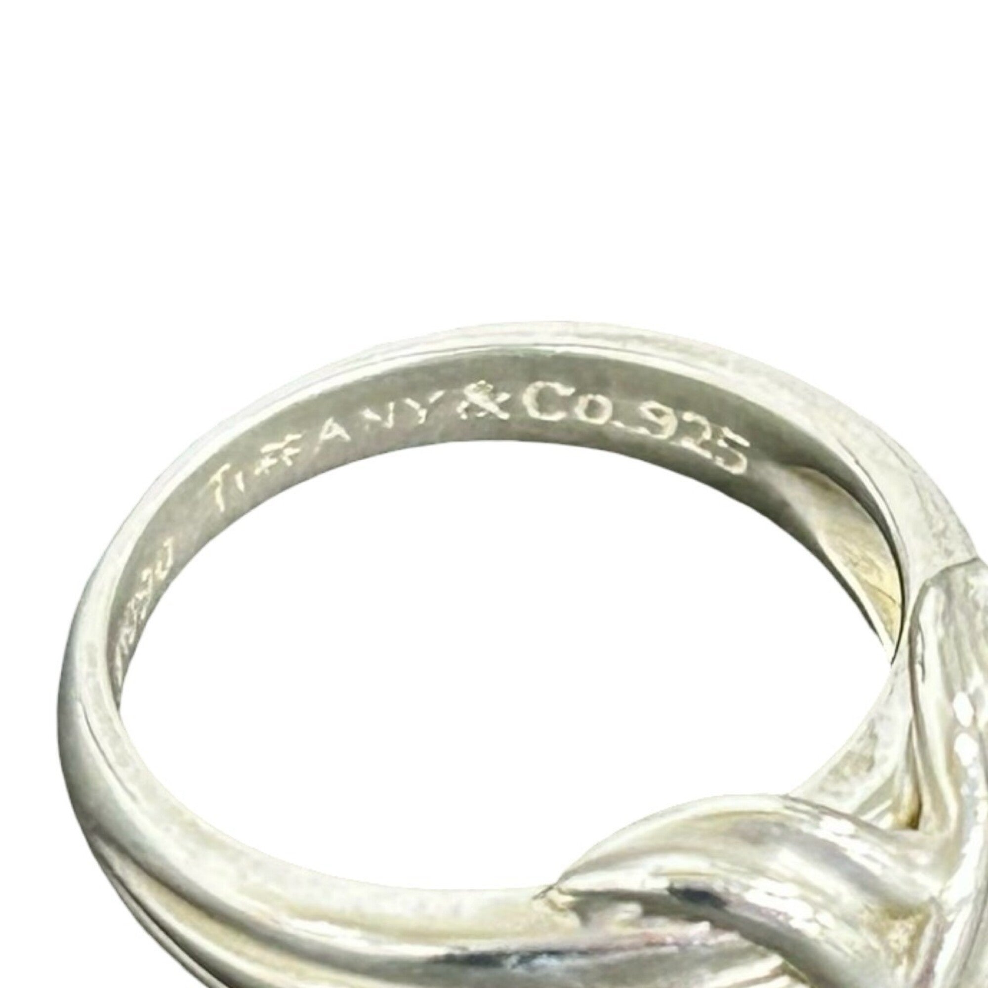 Tiffany Silver Silver 925 Band Ring (Pre-Owned)