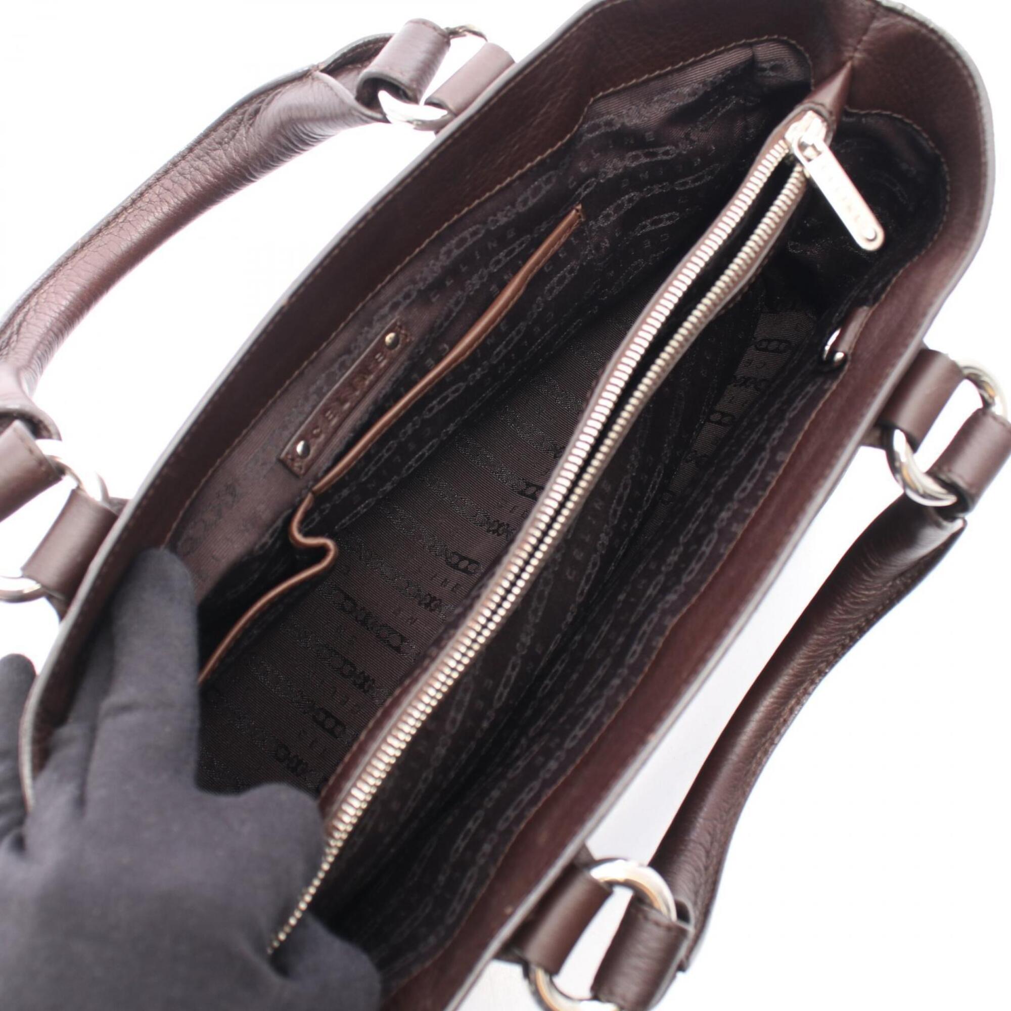 Celine Brown Leather Handbag (Pre-Owned)