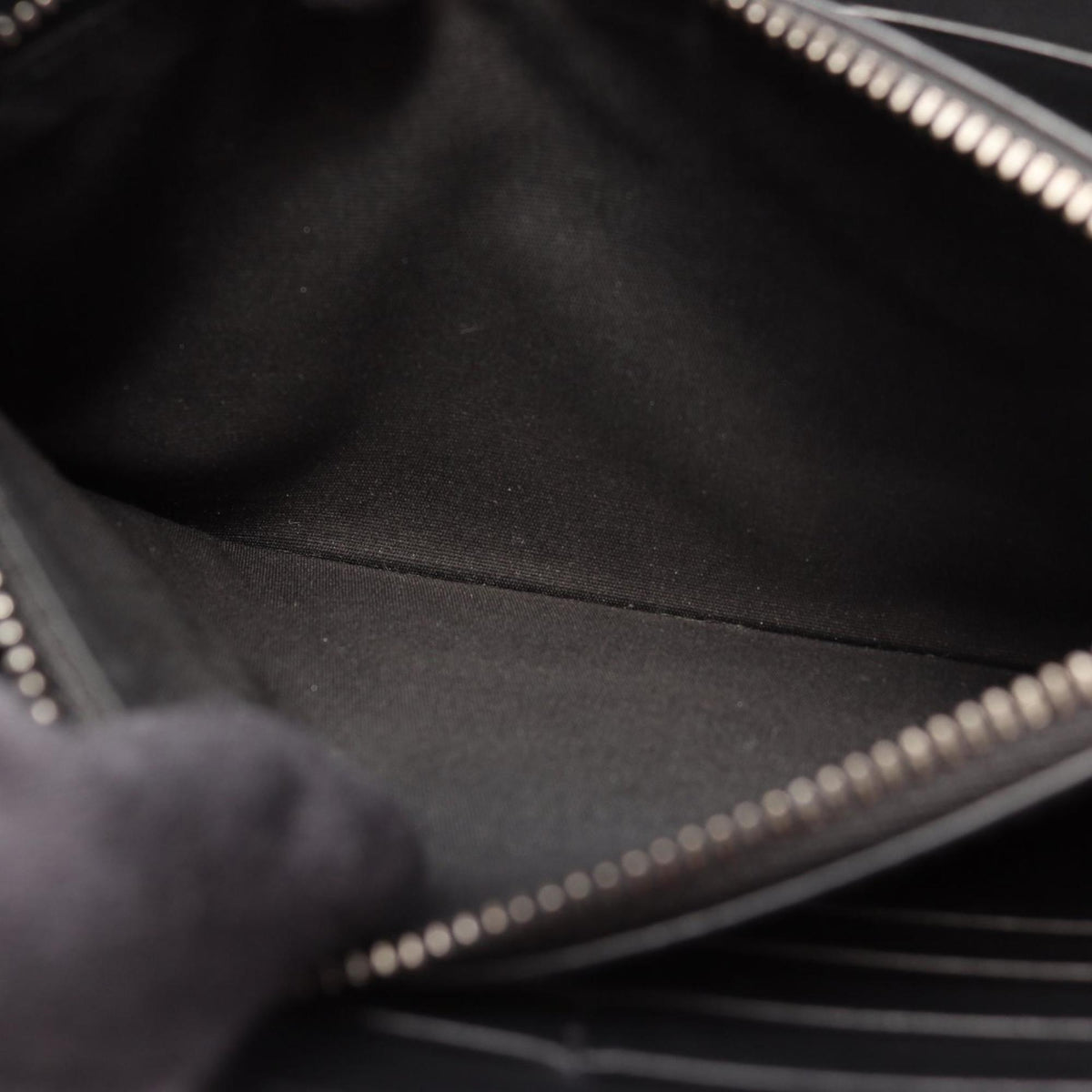 Christian Dior Black Canvas Long Wallet (Bi-Fold) (Pre-Owned)