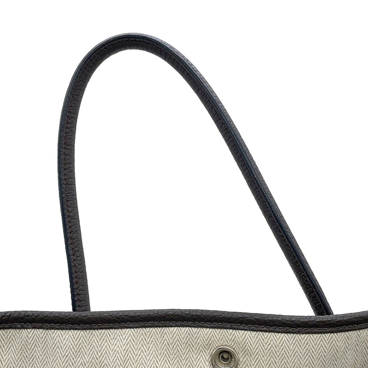 Hermes Ebene Negonda Leather Handbag Tote Bag (Pre-Owned)