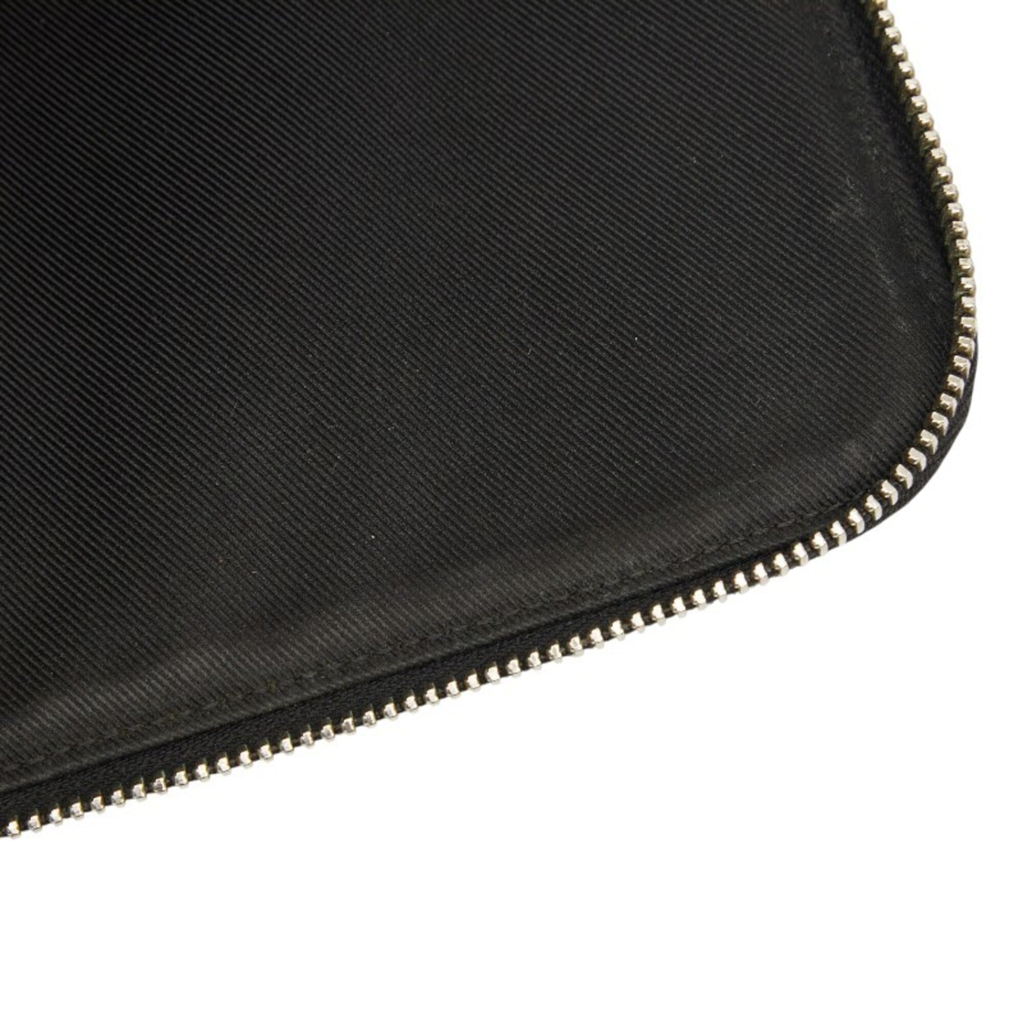 Louis Vuitton Black Gray Pvc Clutch Bag Pochette (Pre-Owned)