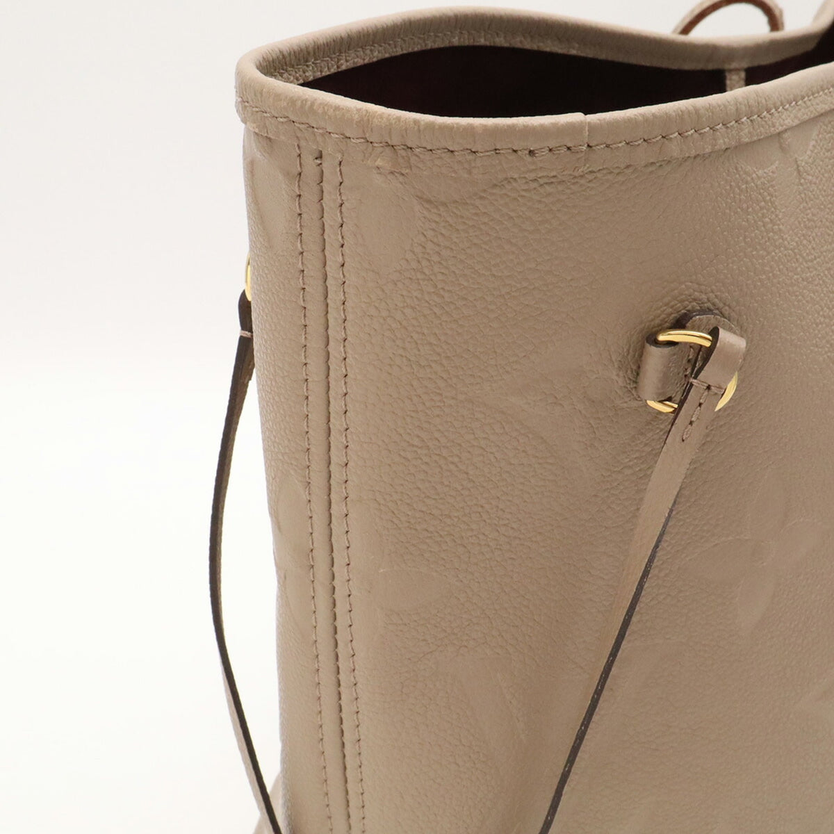 Louis Vuitton Tourterelle Monogram Empreinte Leather Pouch Shoulder Bag Tote Bag (Pre-Owned)