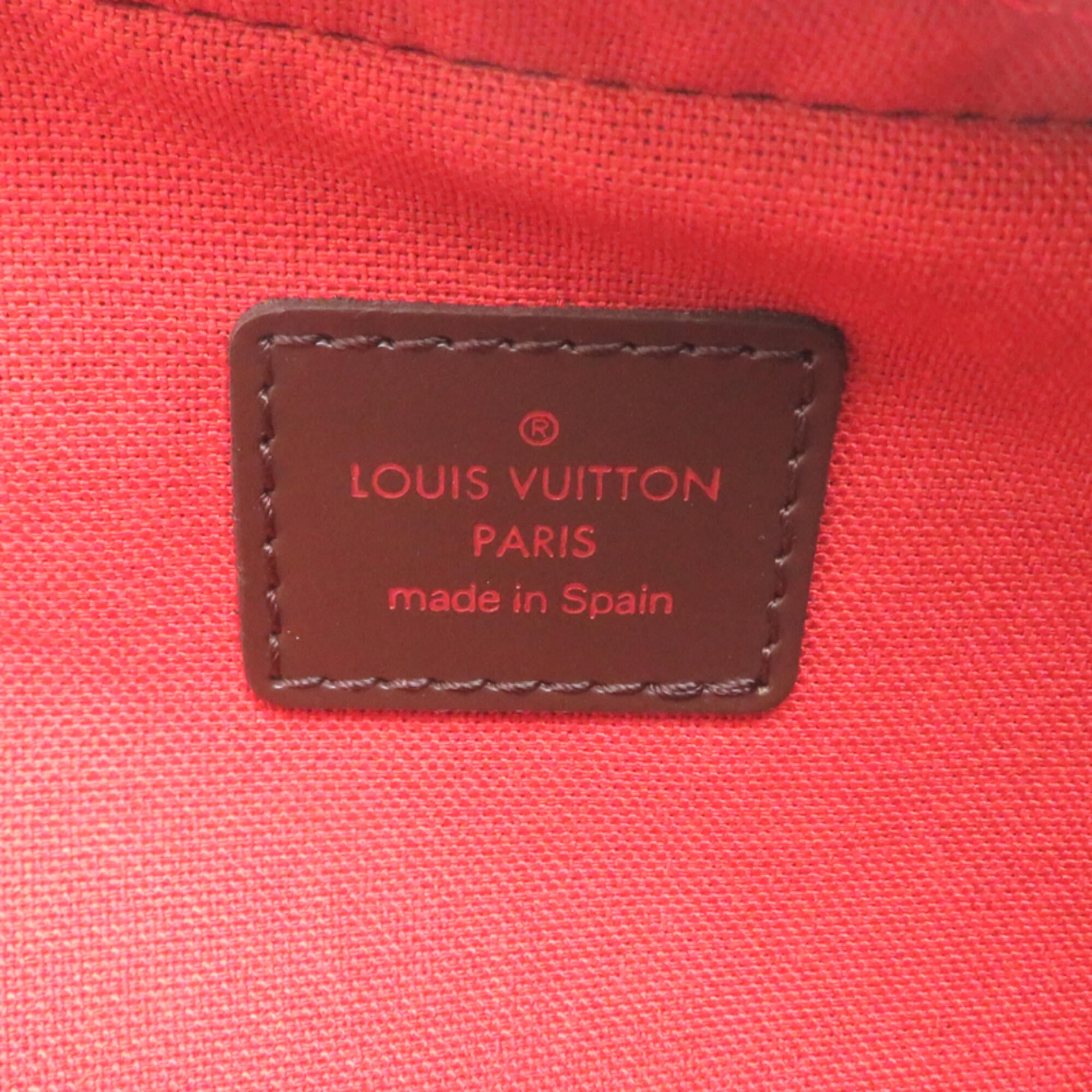 Louis Vuitton Brown Damier Canvas Sling Bag (Pre-Owned)