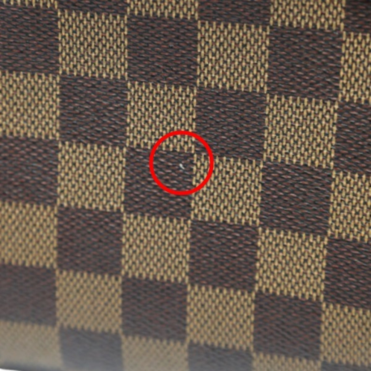 Louis Vuitton Brown Damier Canvas Handbag (Pre-Owned)
