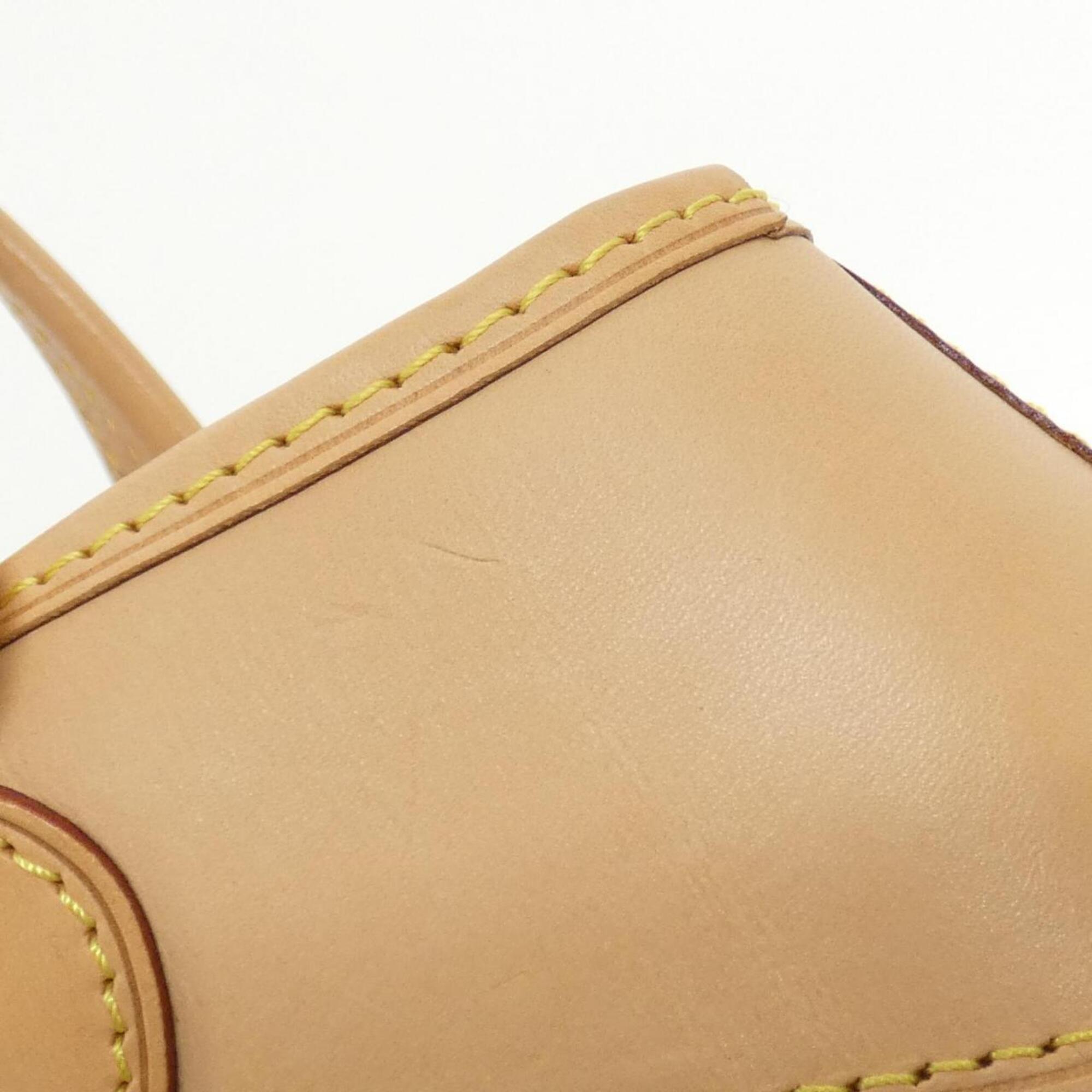 Louis Vuitton Marron Coated Canvas Handbag (Pre-Owned)