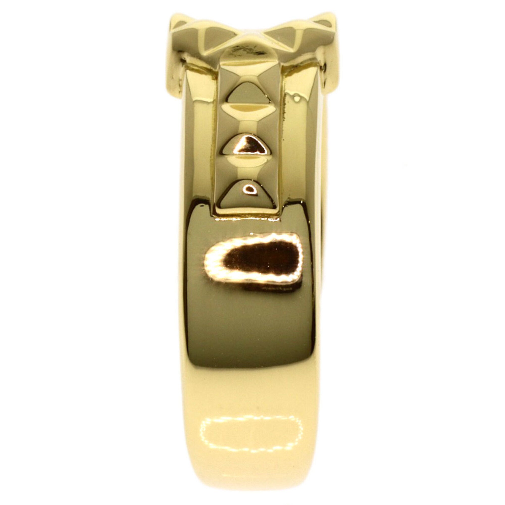 Yves Saint Laurent Yellow Gold (18K) Band Ring (Pre-Owned)