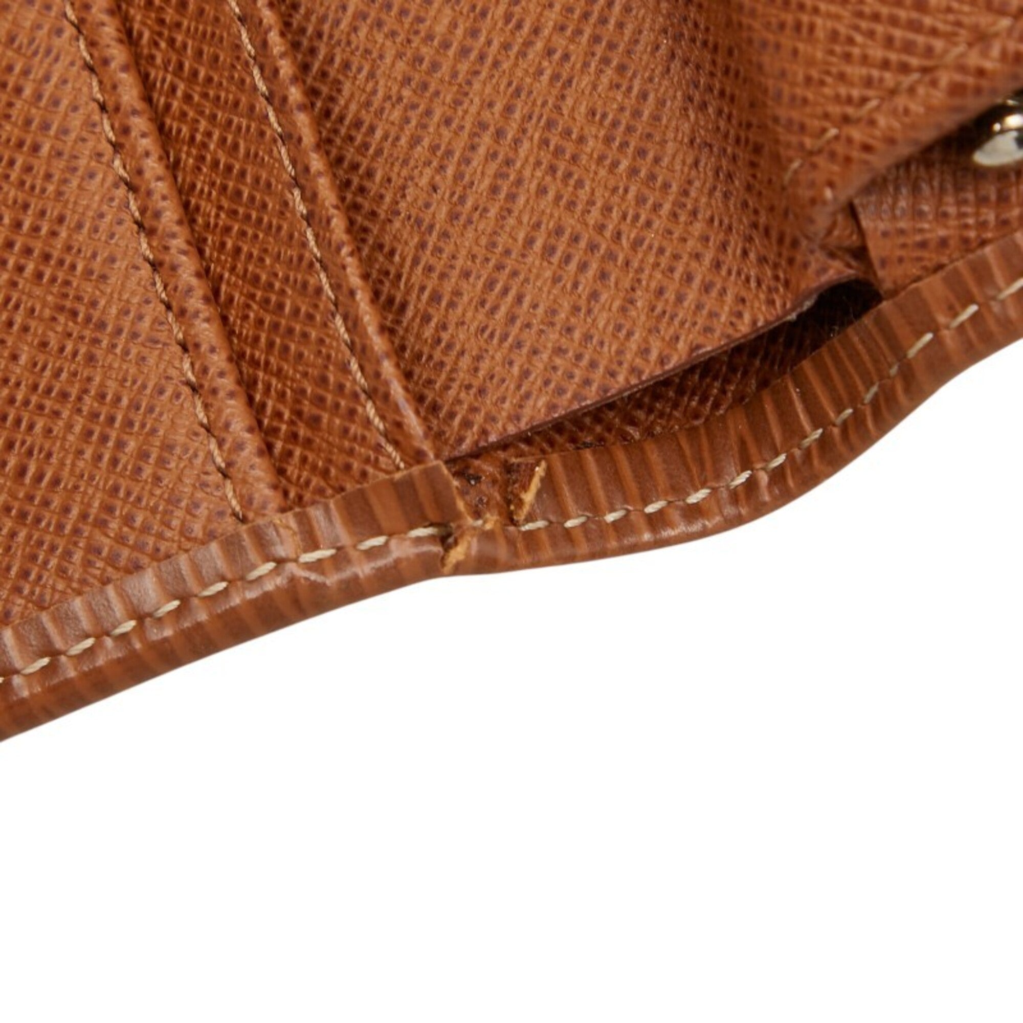 Louis Vuitton Kenyan Brown Leather Wallet (Bi-Fold) (Pre-Owned)
