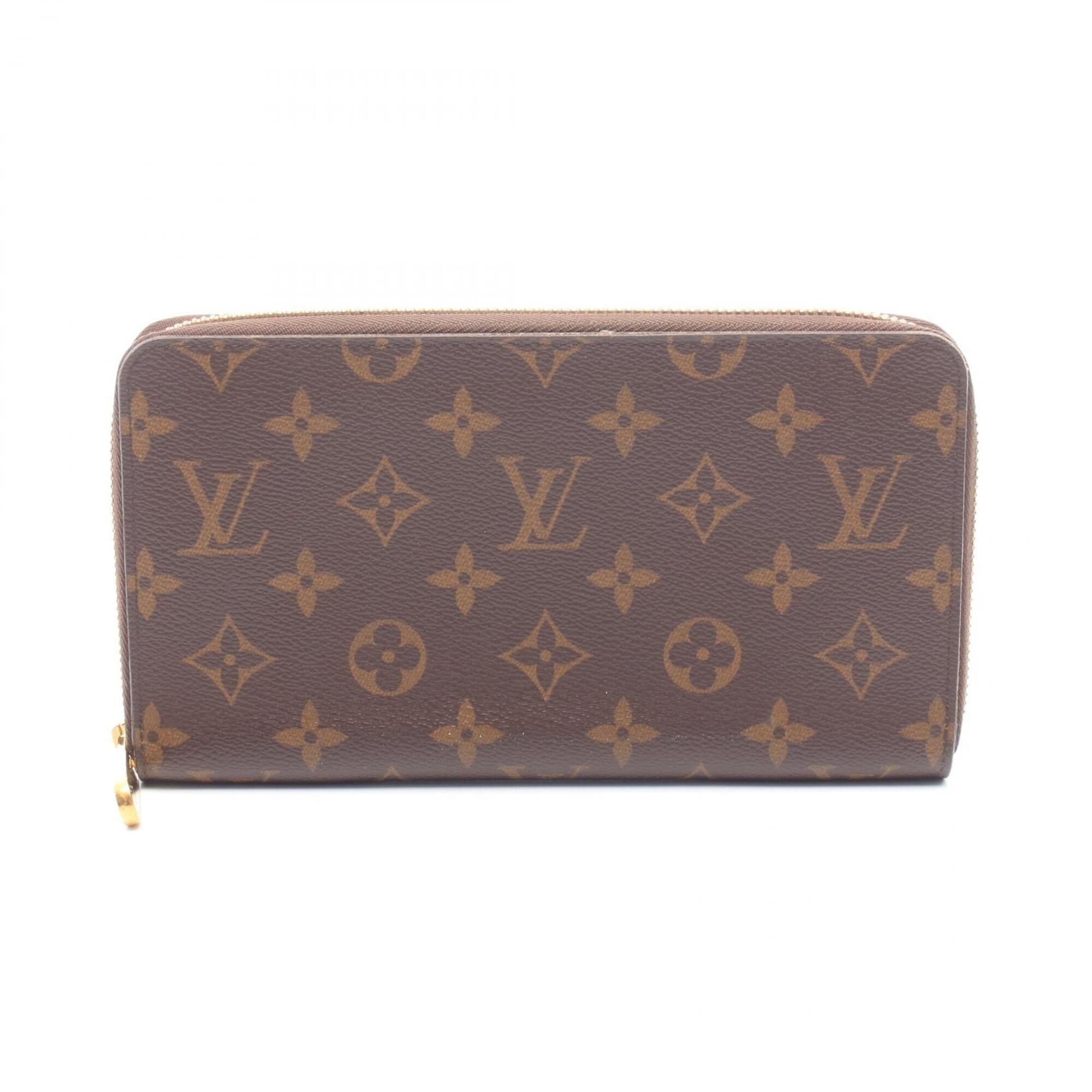 Louis Vuitton Brown Pvc Long Wallet (Bi-Fold) (Pre-Owned)