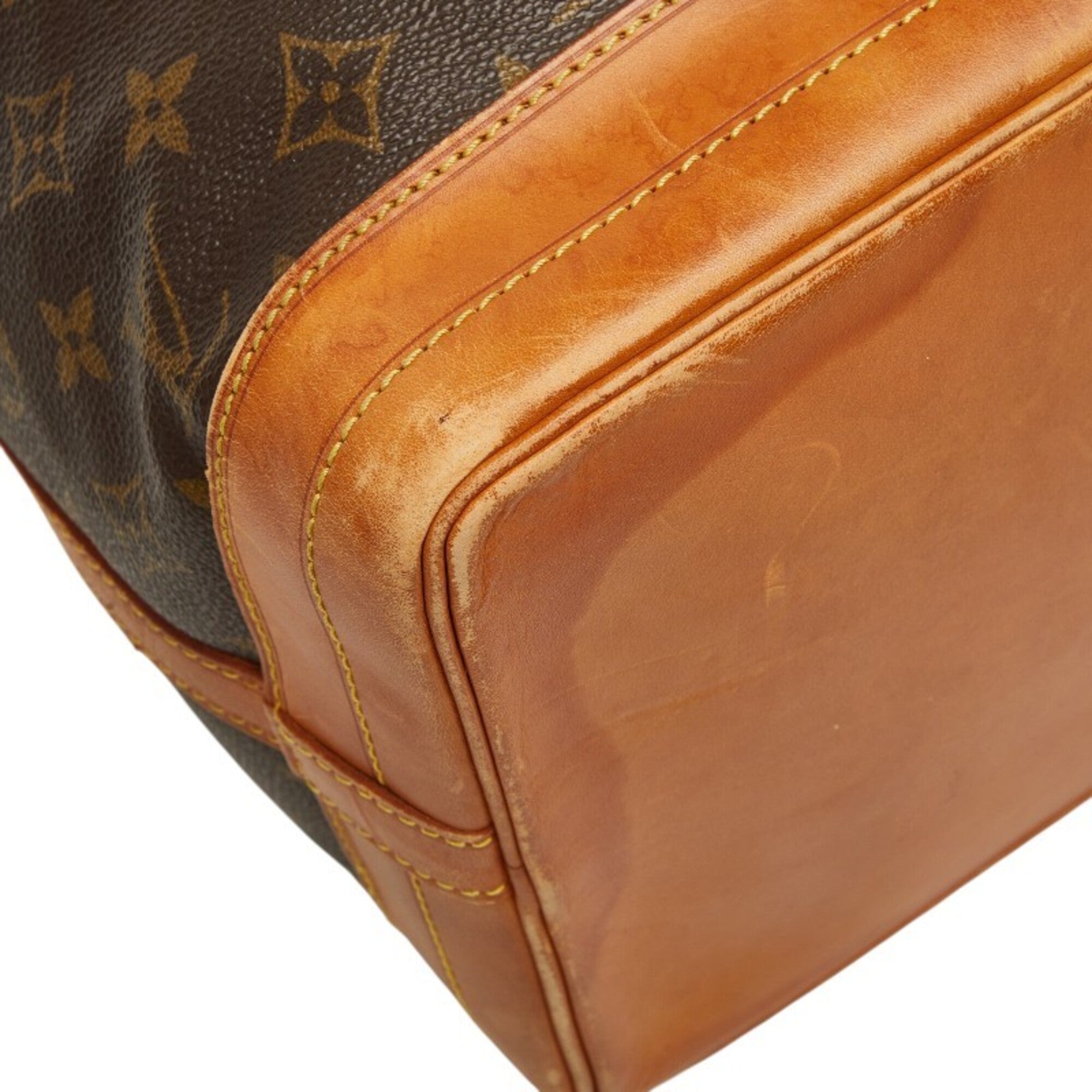 Louis Vuitton Brown Pvc Leather Shoulder Bag (Pre-Owned)