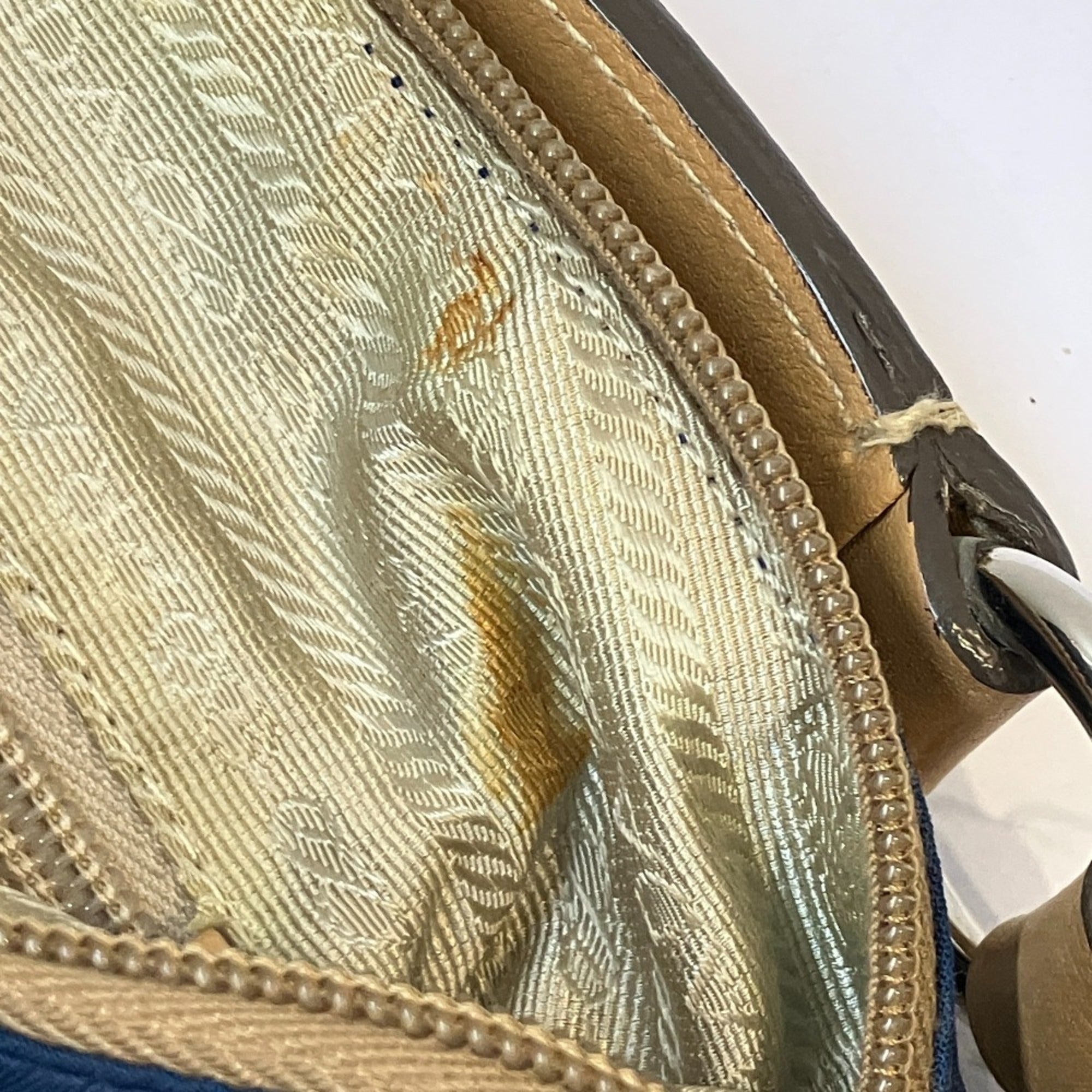 Prada Blue Nylon Handbag (Pre-Owned)