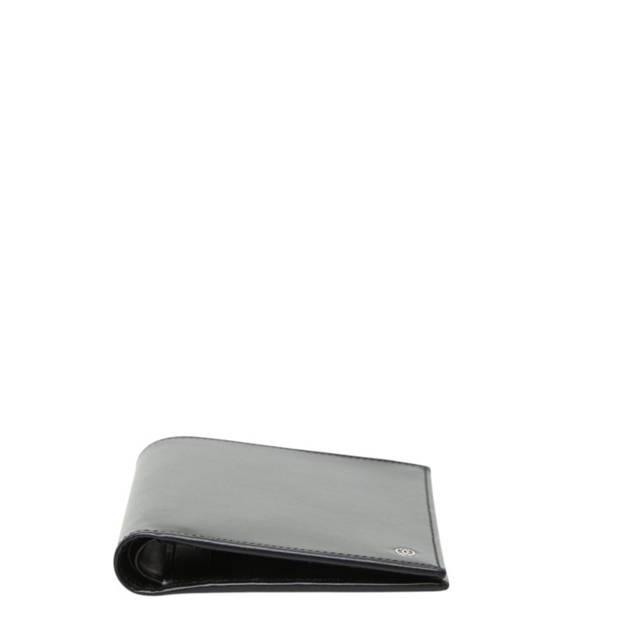 Cartier Black Leather Wallet (Bi-Fold) (Pre-Owned)