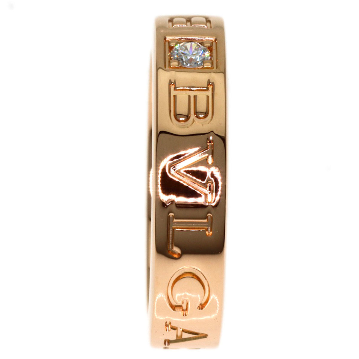 Bvlgari Pink Gold (18K) Band Ring (Pre-Owned)