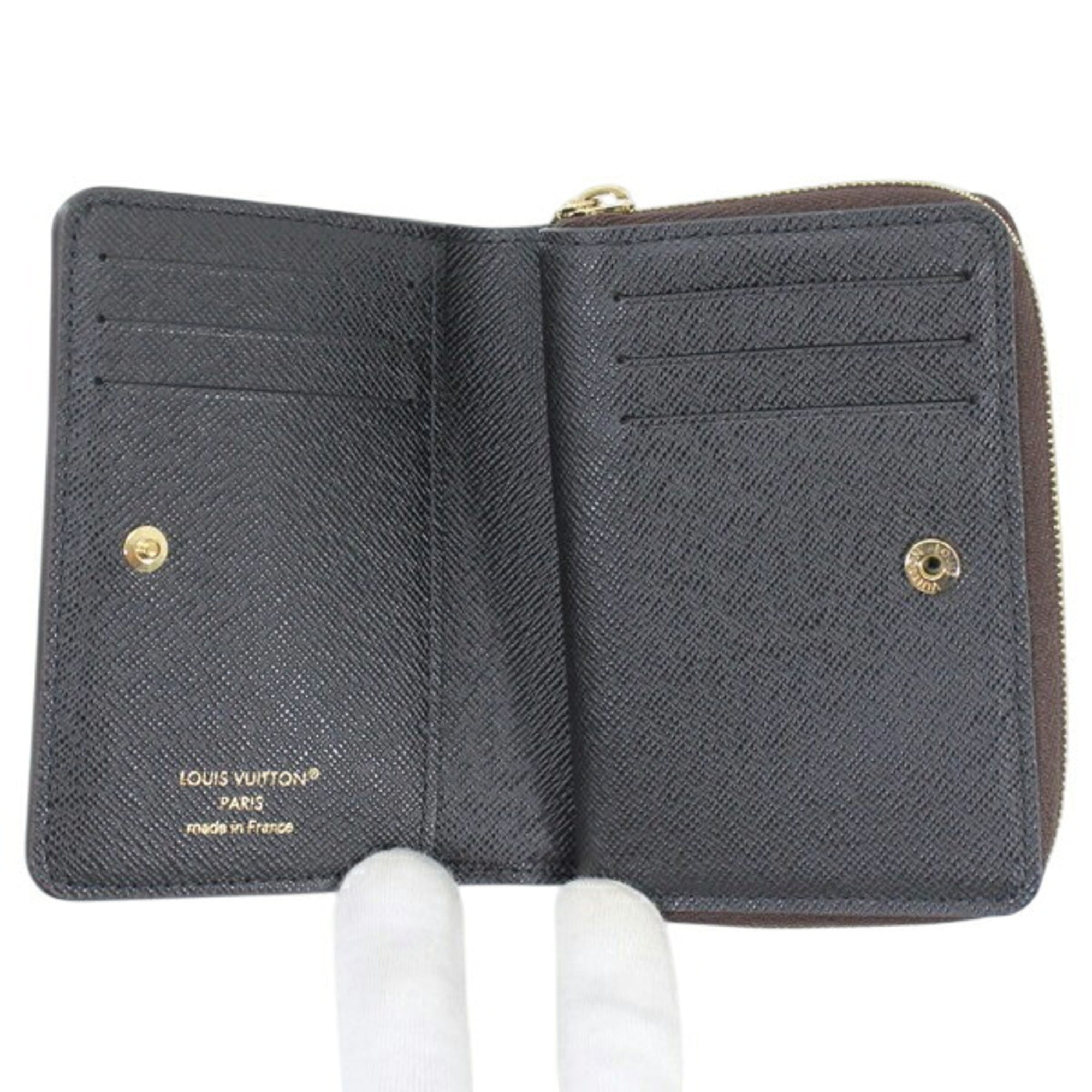 Louis Vuitton Brown Monogram Reverse Monogram Reverse Canvas Wallet (Bi-Fold) (Pre-Owned)