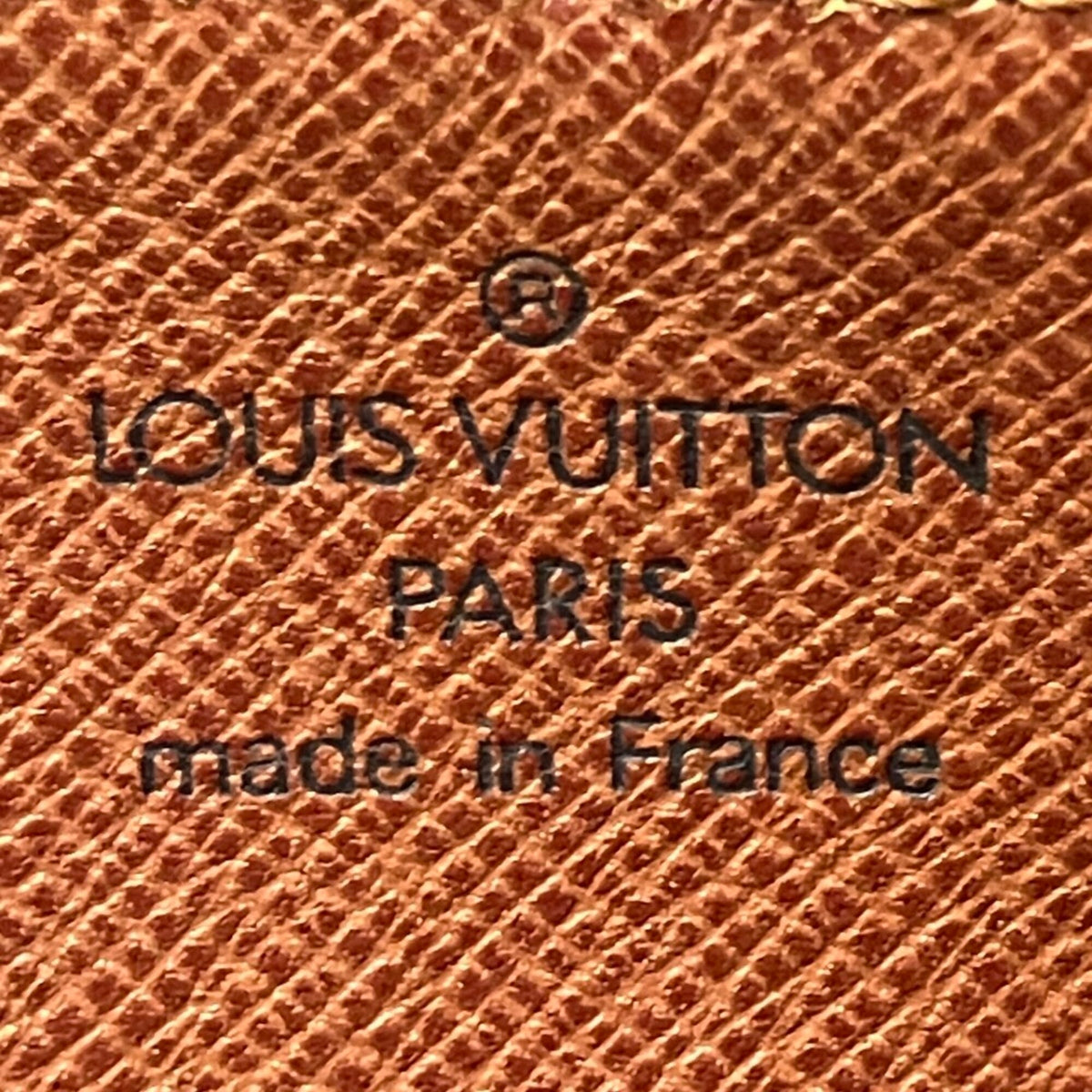 Louis Vuitton Brown Monogram Handbag Pouch (Pre-Owned)