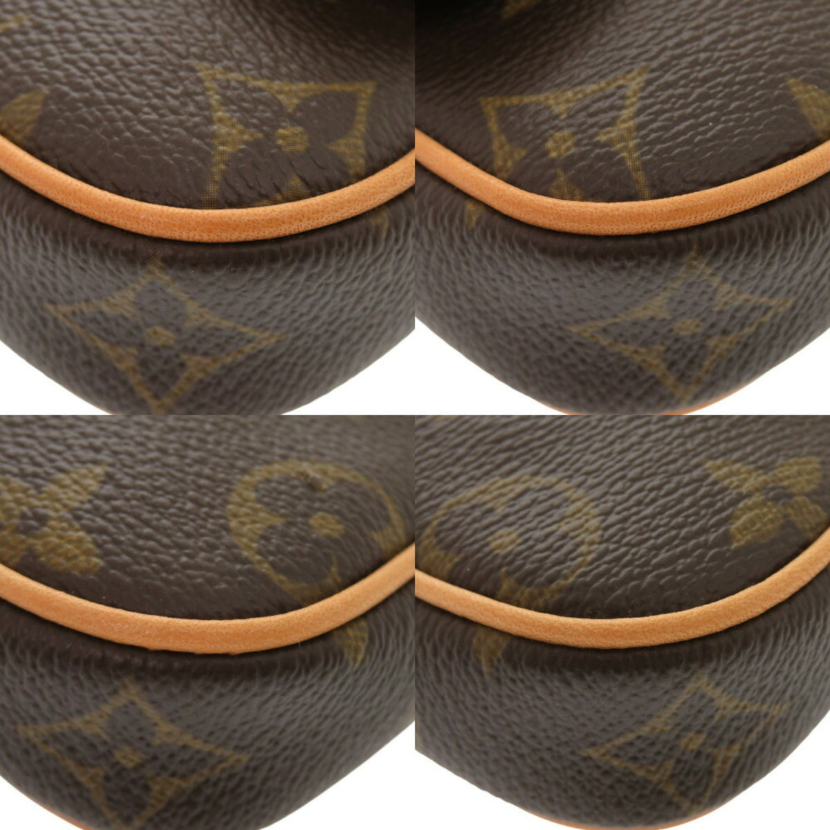 Louis Vuitton Brown Monogram Pochette Shoulder Bag (Pre-Owned)