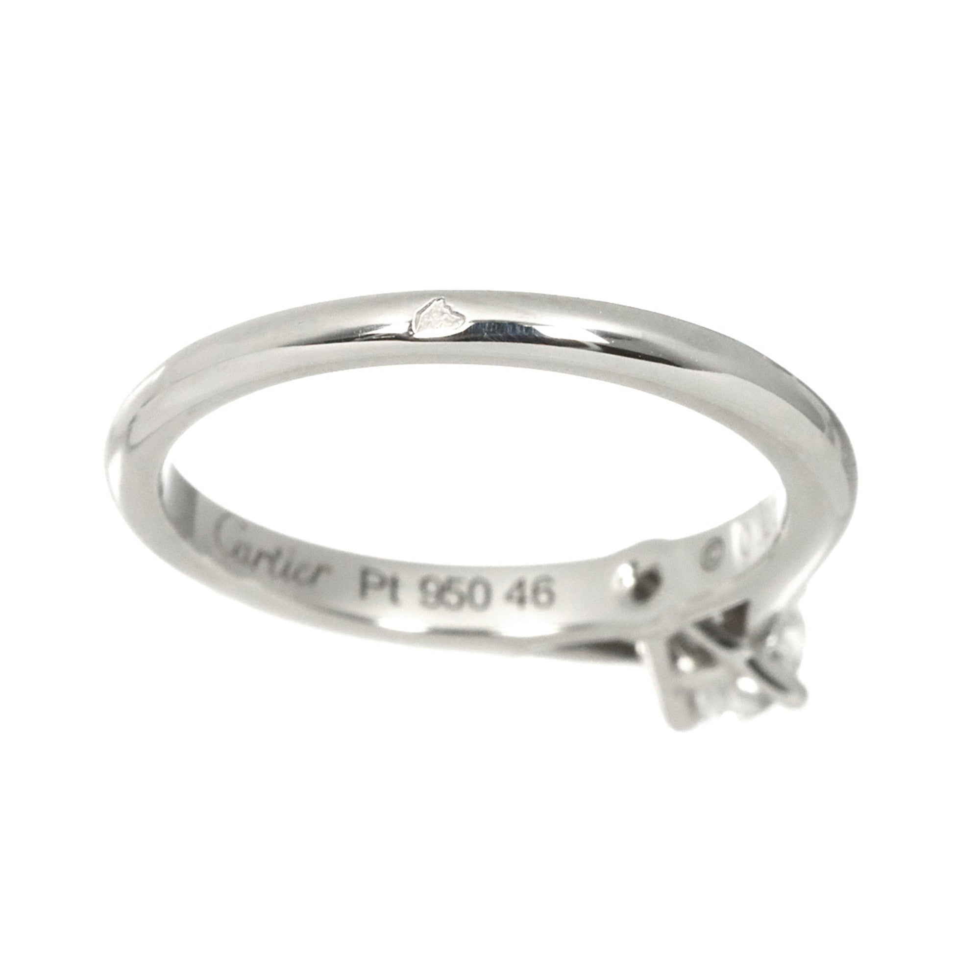 Cartier Platinum 950 Band Ring (Pre-Owned)