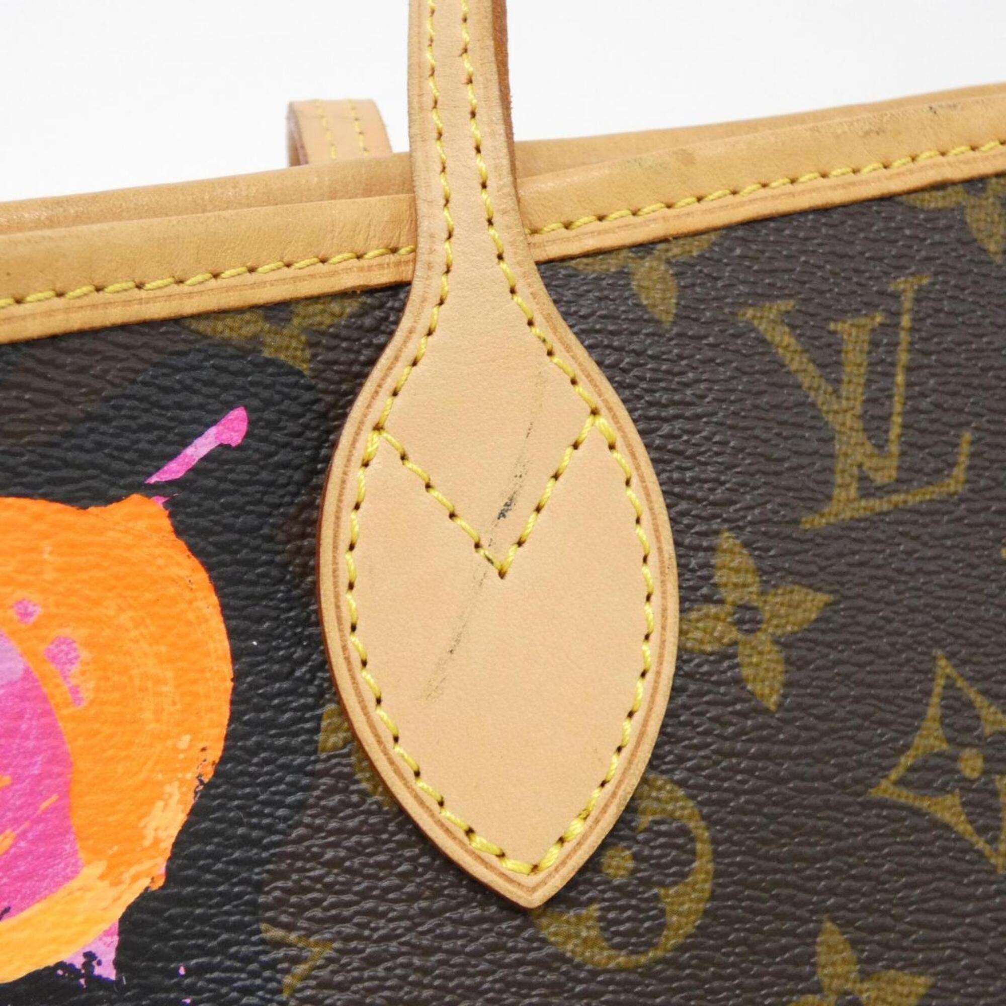 Louis Vuitton Marron Coated Canvas Handbag (Pre-Owned)