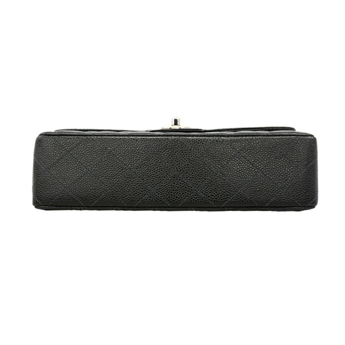 Chanel Black Grained Calfskin Shoulder Bag (Pre-Owned)
