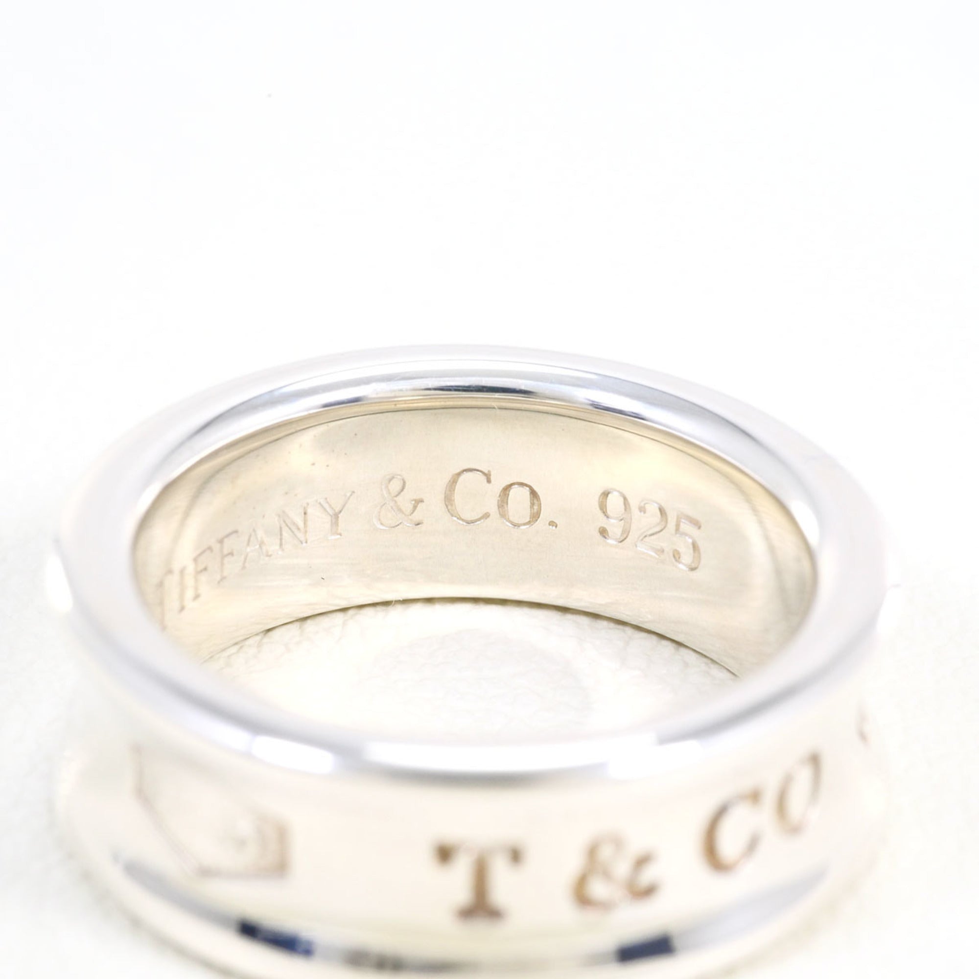 Tiffany 1837 Silver 925 Band Ring (Pre-Owned)