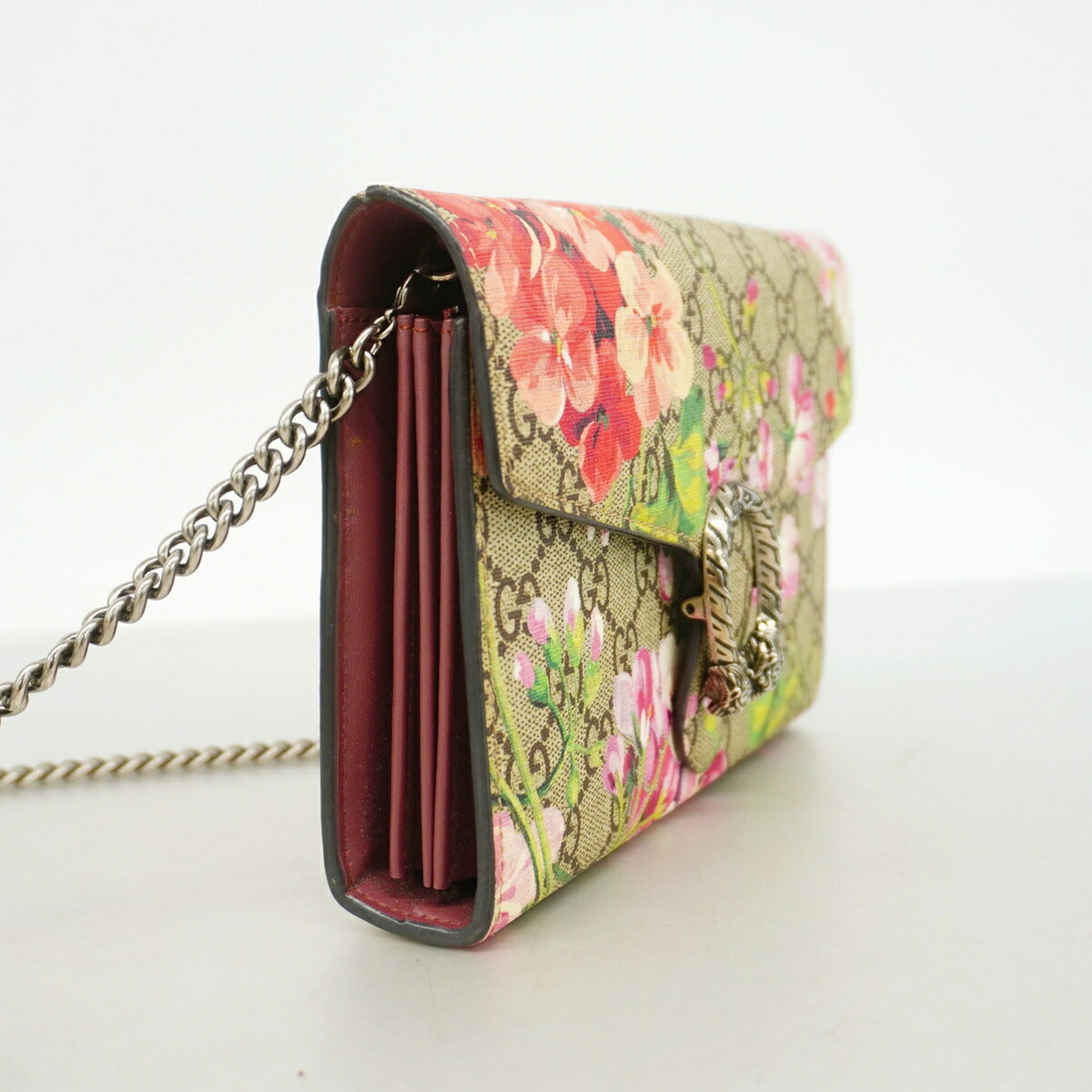 Gucci Beige Multi-Color Pvc Shoulder Bag (Pre-Owned)