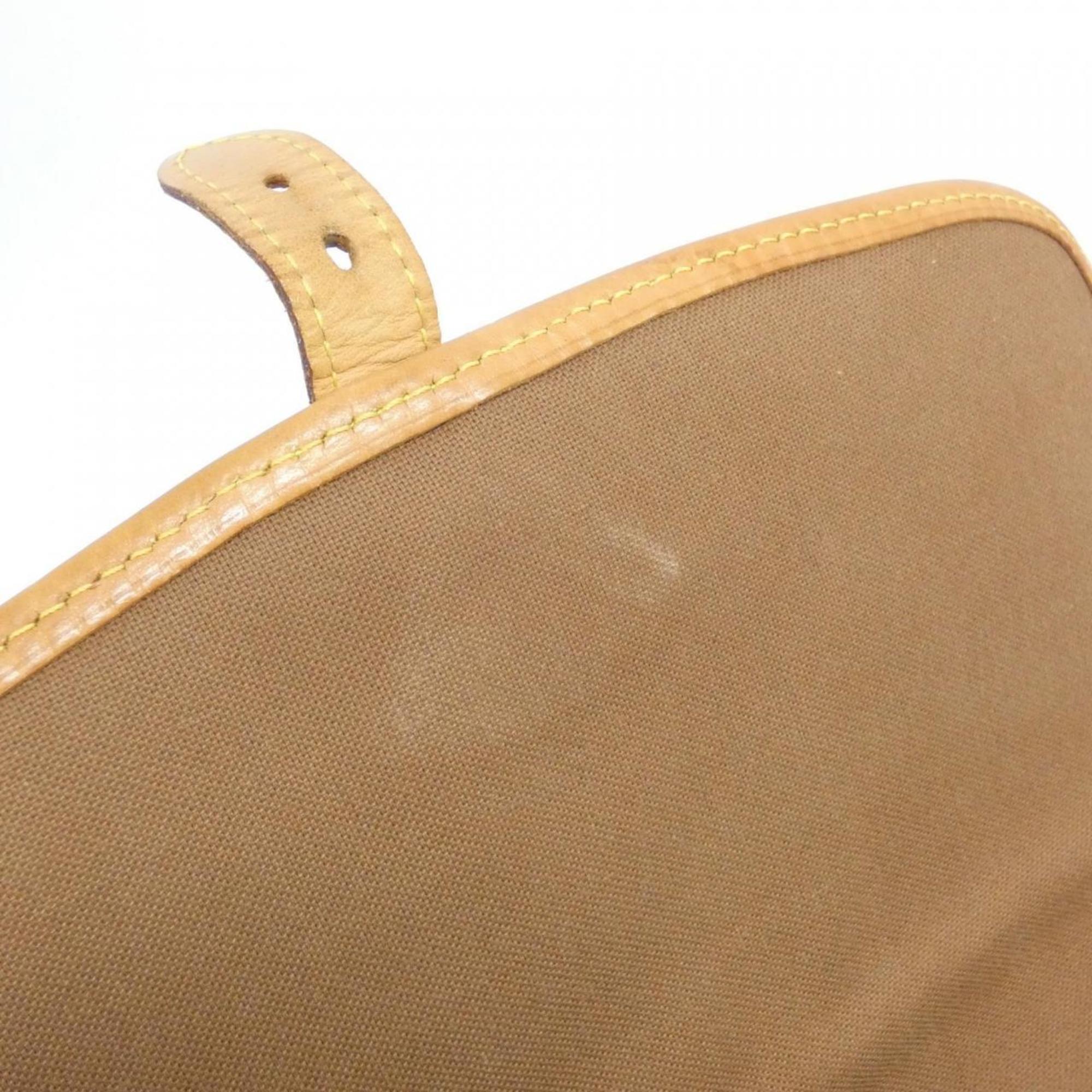 Louis Vuitton Marron Coated Canvas Shoulder Bag (Pre-Owned)