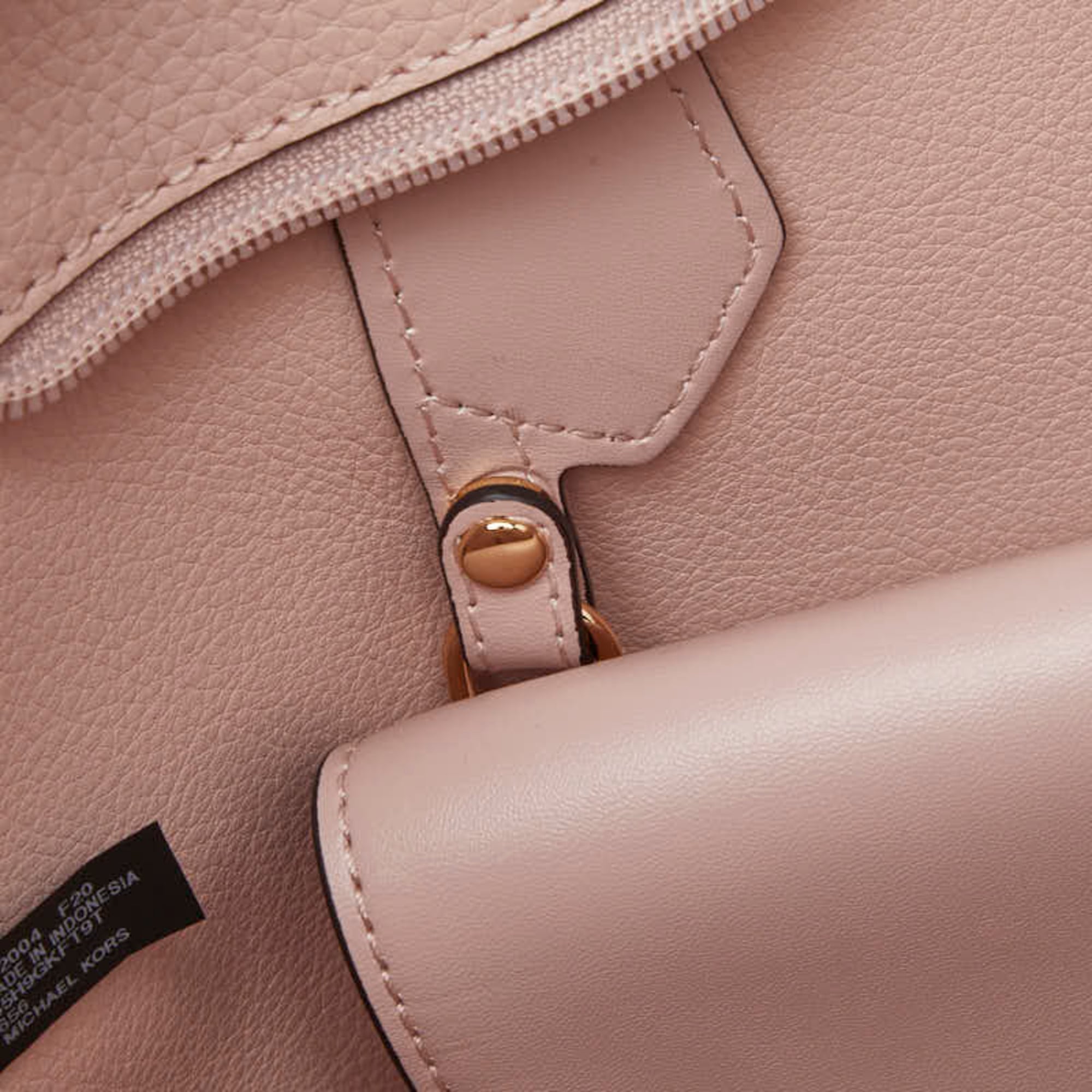 Michael Kors Pink Leather Pouch Shoulder Bag Tote Bag (Pre-Owned)