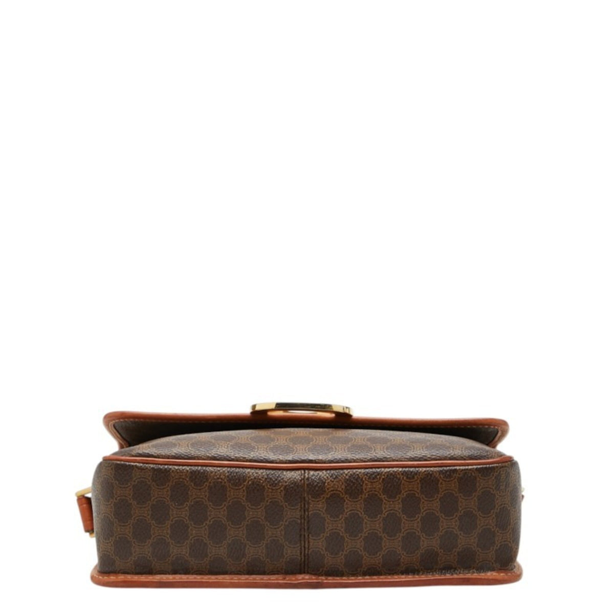 Celine Brown Pvc Leather Shoulder Bag (Pre-Owned)