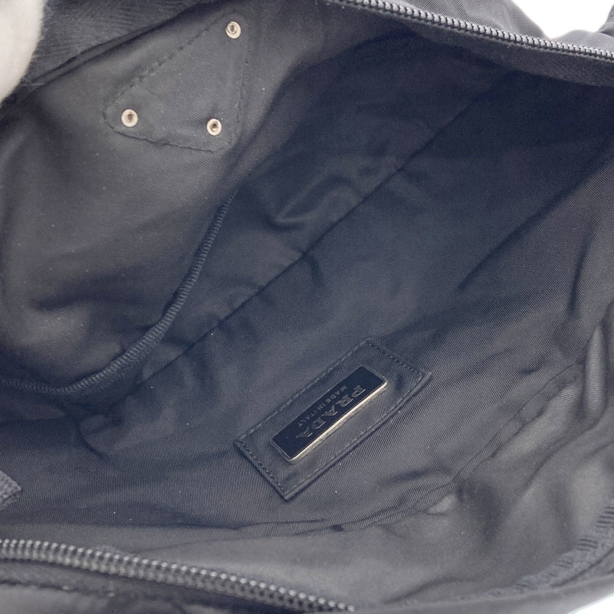 Prada Black Nylon Fanny Pack (Pre-Owned)