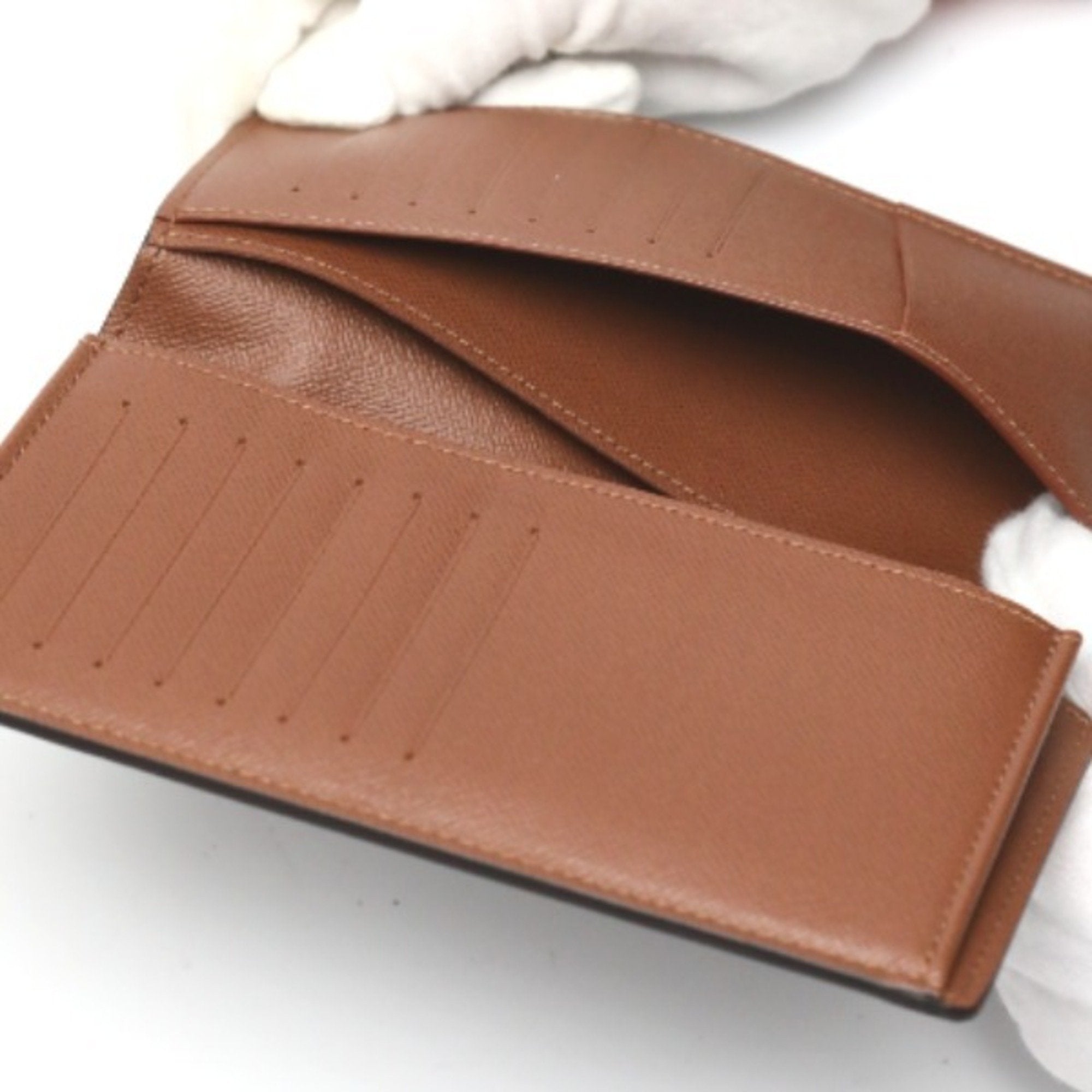 Louis Vuitton Monogram Brown Monogram Long Wallet (Bi-Fold) (Pre-Owned)