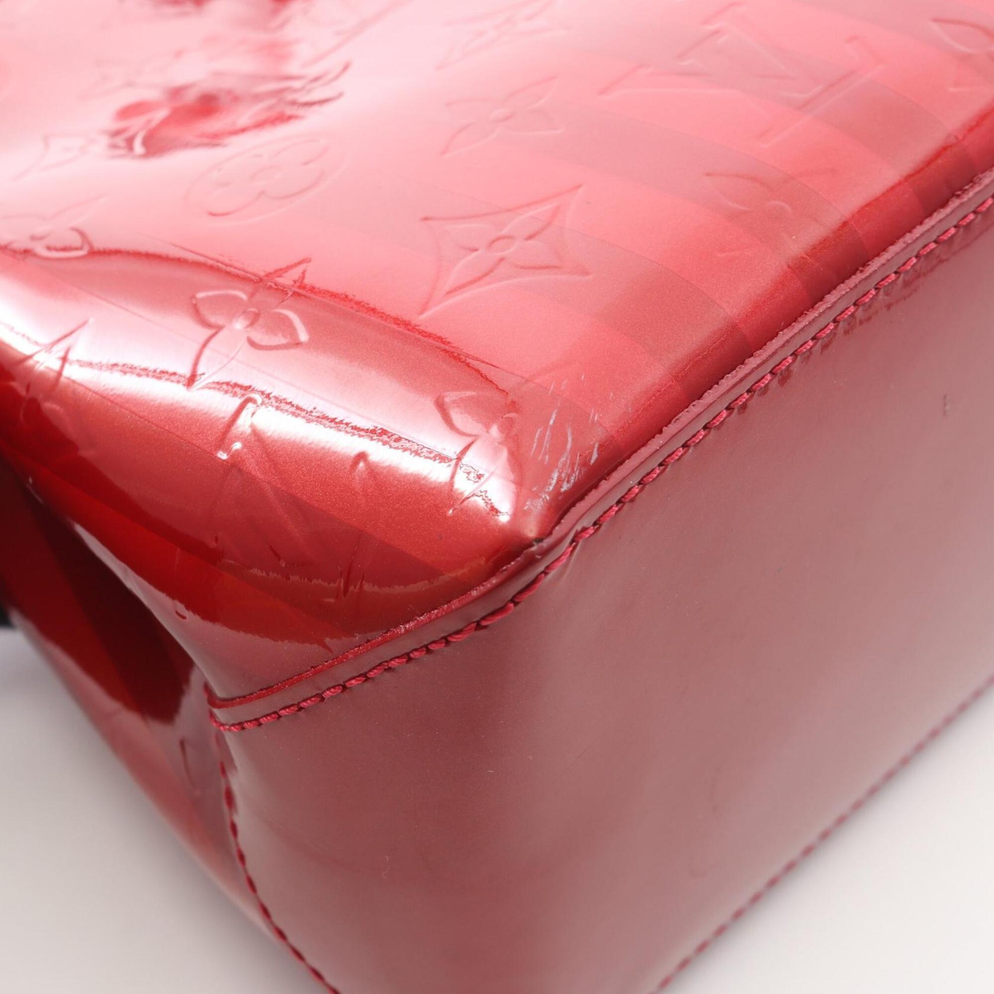 Louis Vuitton Monogram Red Color Monogram Handbag (Pre-Owned)