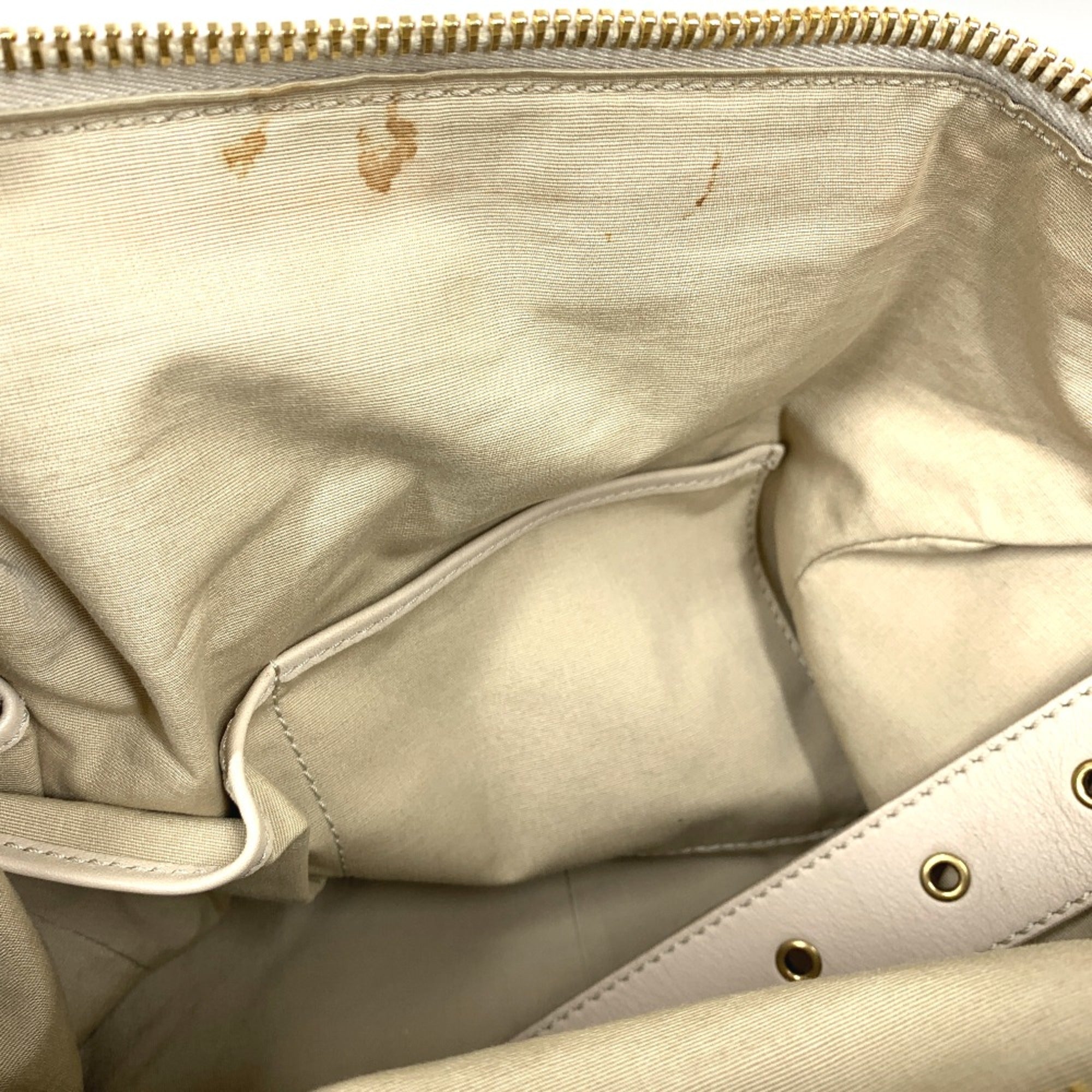 Celine Beige Leather Handbag (Pre-Owned)
