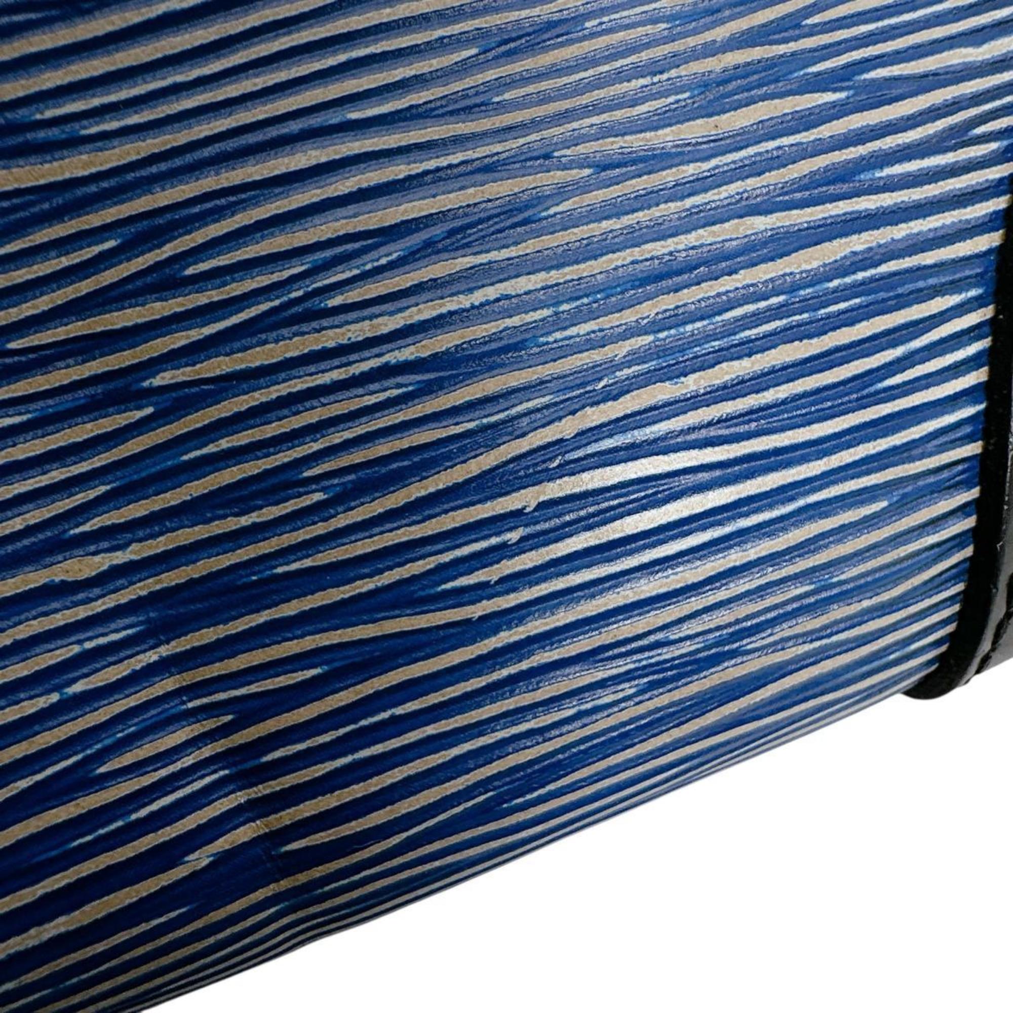 Louis Vuitton Blue Epi Leather Handbag (Pre-Owned)