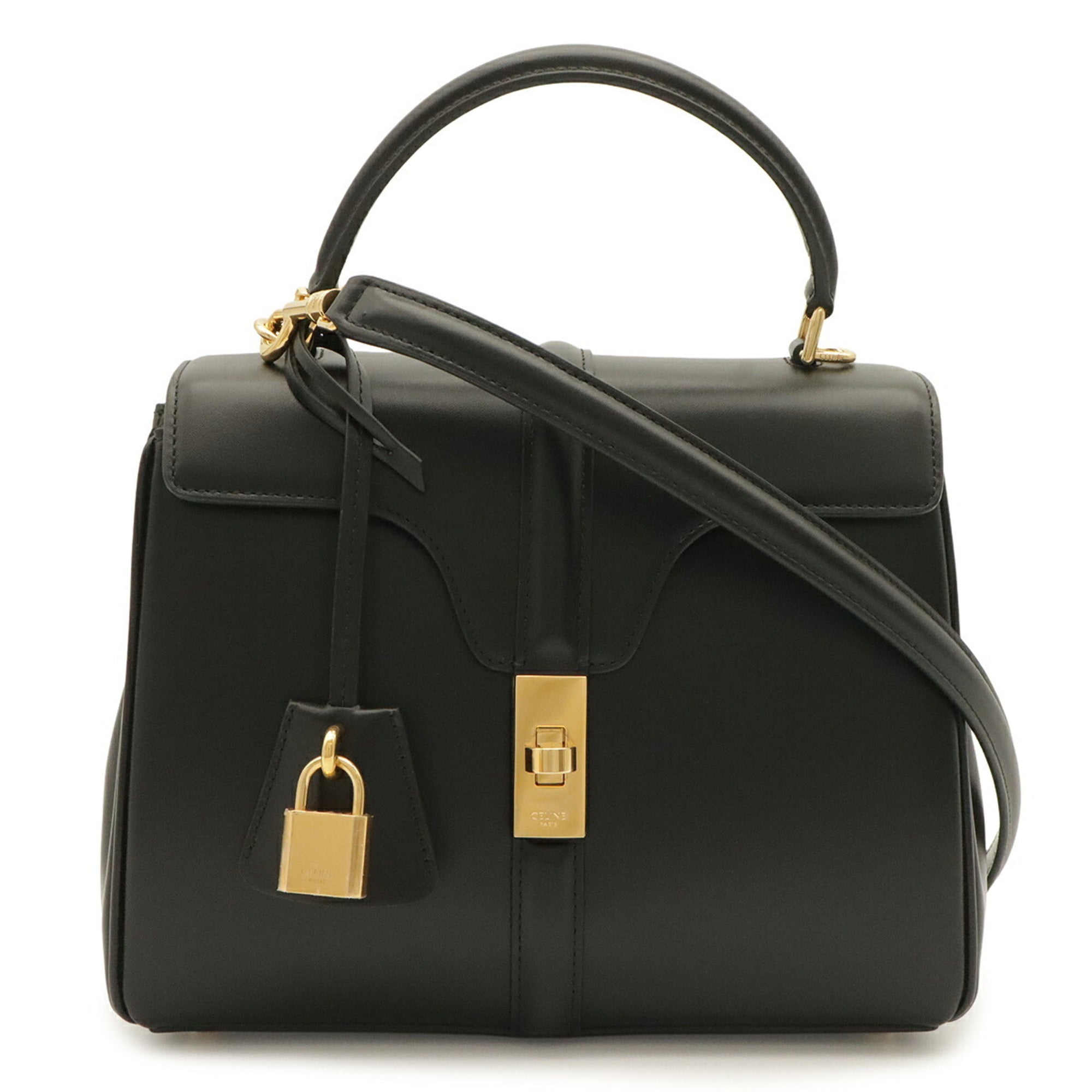 Celine Black Handbag Shoulder Bag (Pre-Owned)