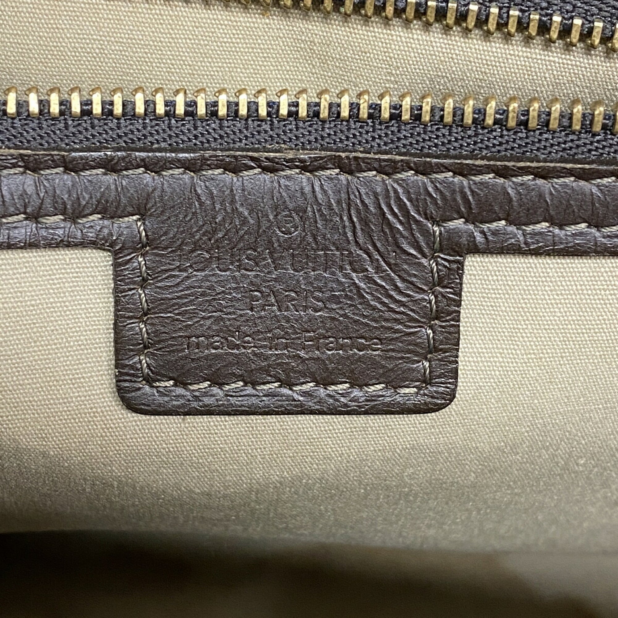 Louis Vuitton Khaki Handbag (Pre-Owned)