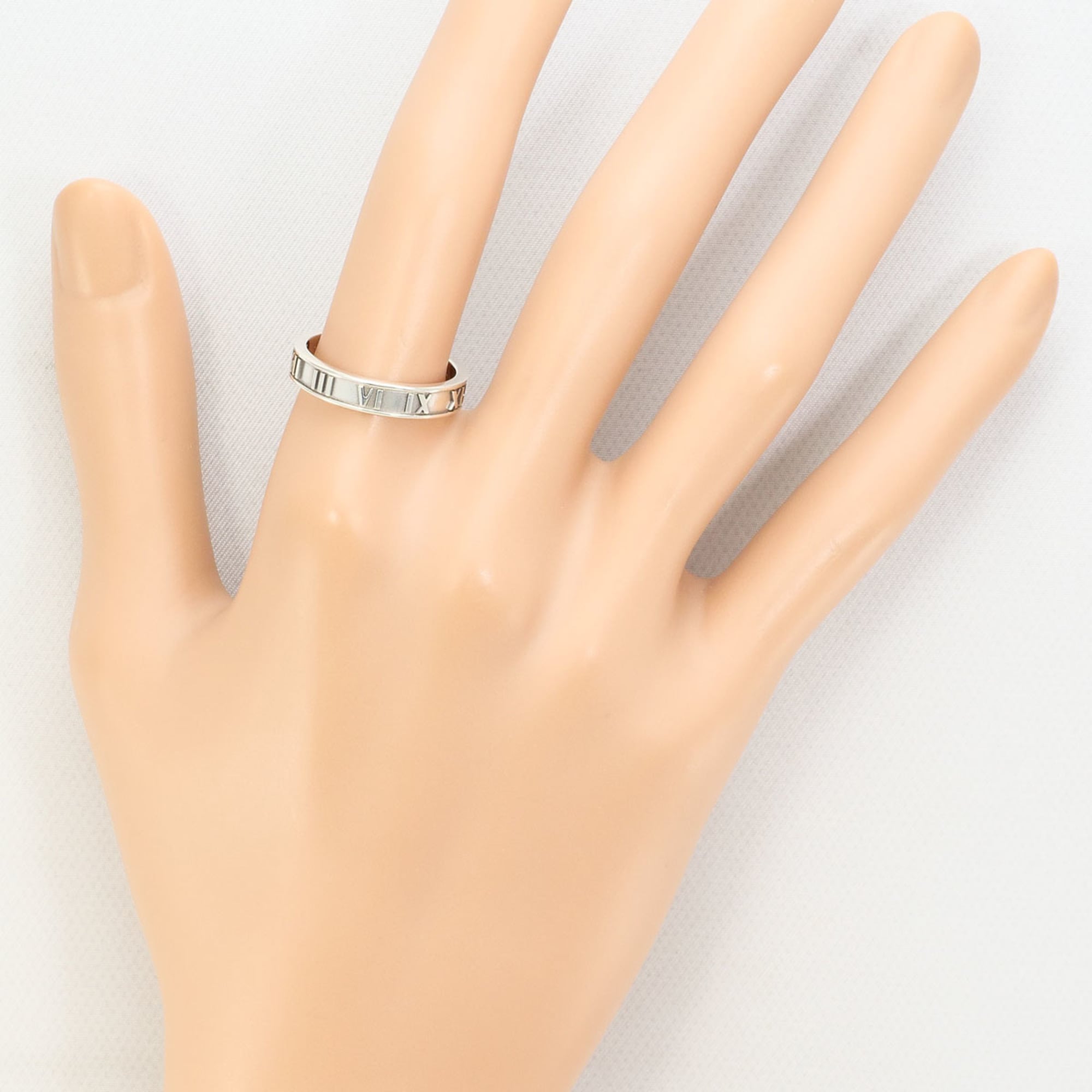 Tiffany Silver 925 Band Ring (Pre-Owned)