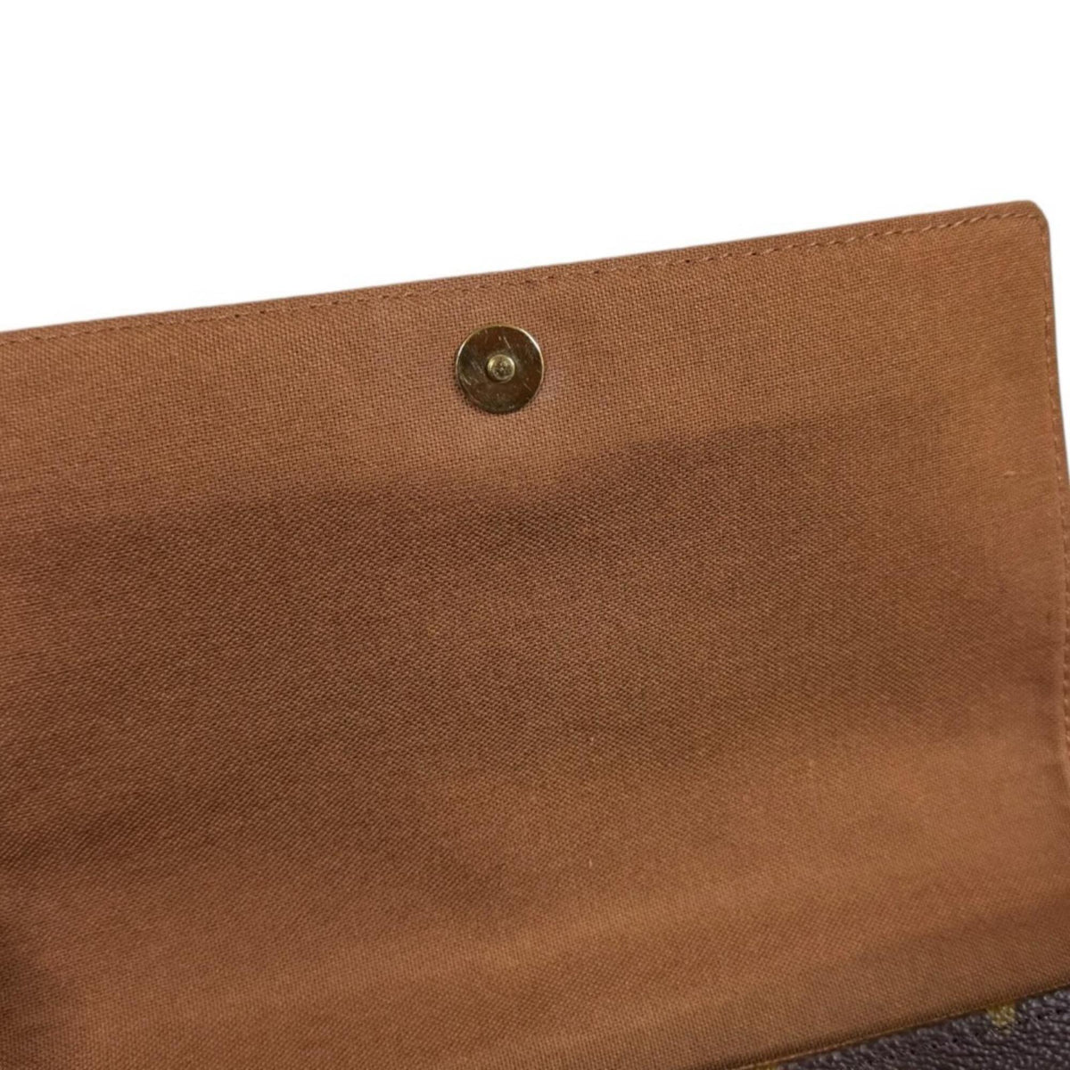 Louis Vuitton Brown Monogram Canvas Handbag (Pre-Owned)