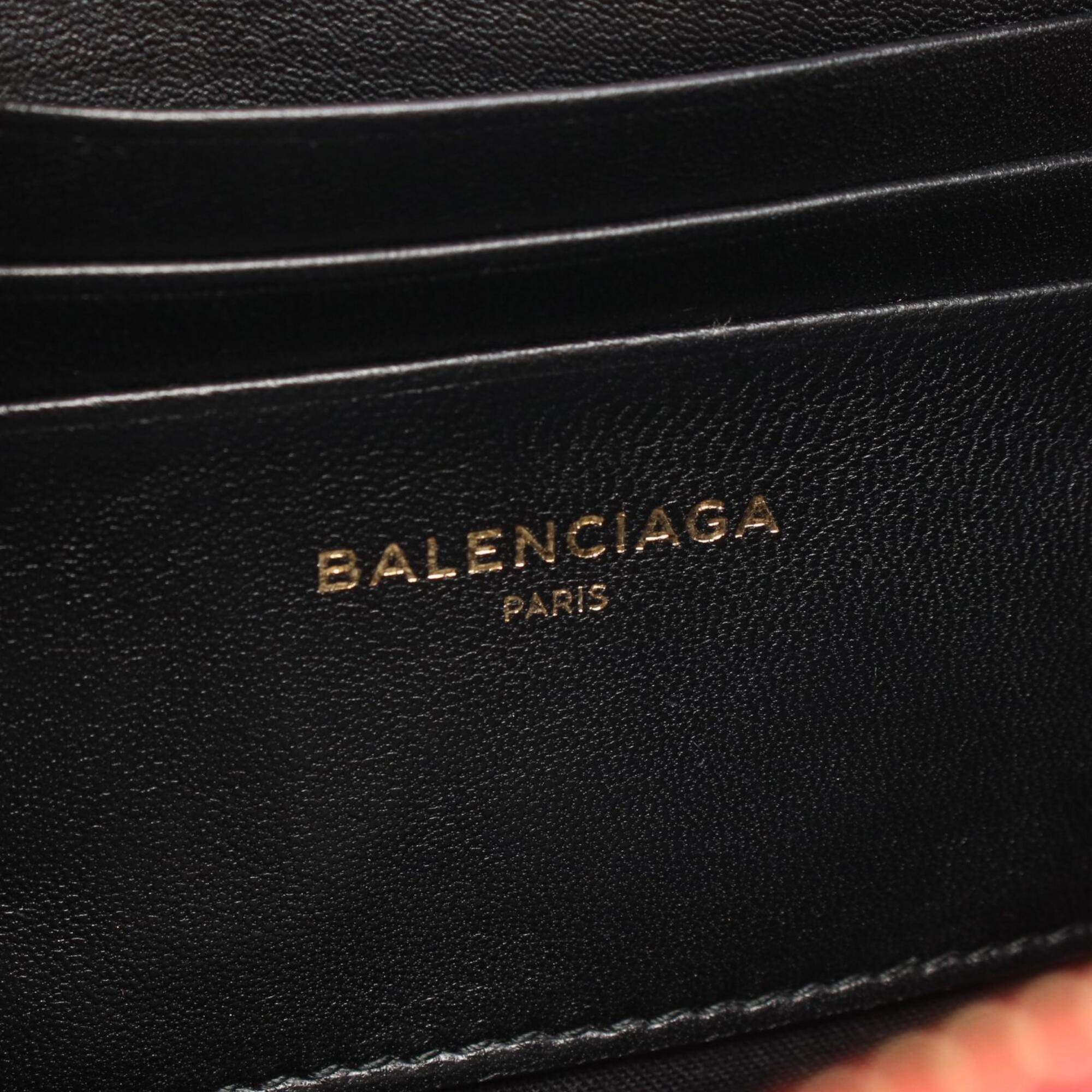 Balenciaga Red Color Leather Handbag Shoulder Bag (Pre-Owned)