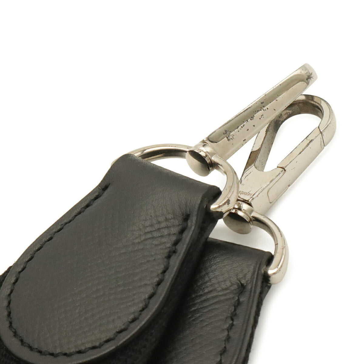 Hermes Evelyne Black Epsom Leather Shoulder Bag (Pre-Owned)